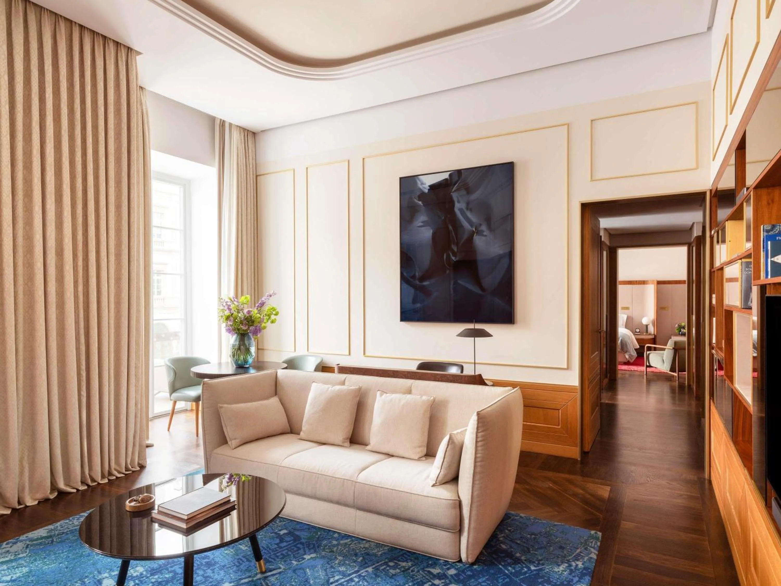 Bedroom in Raffles Europejski Warsaw