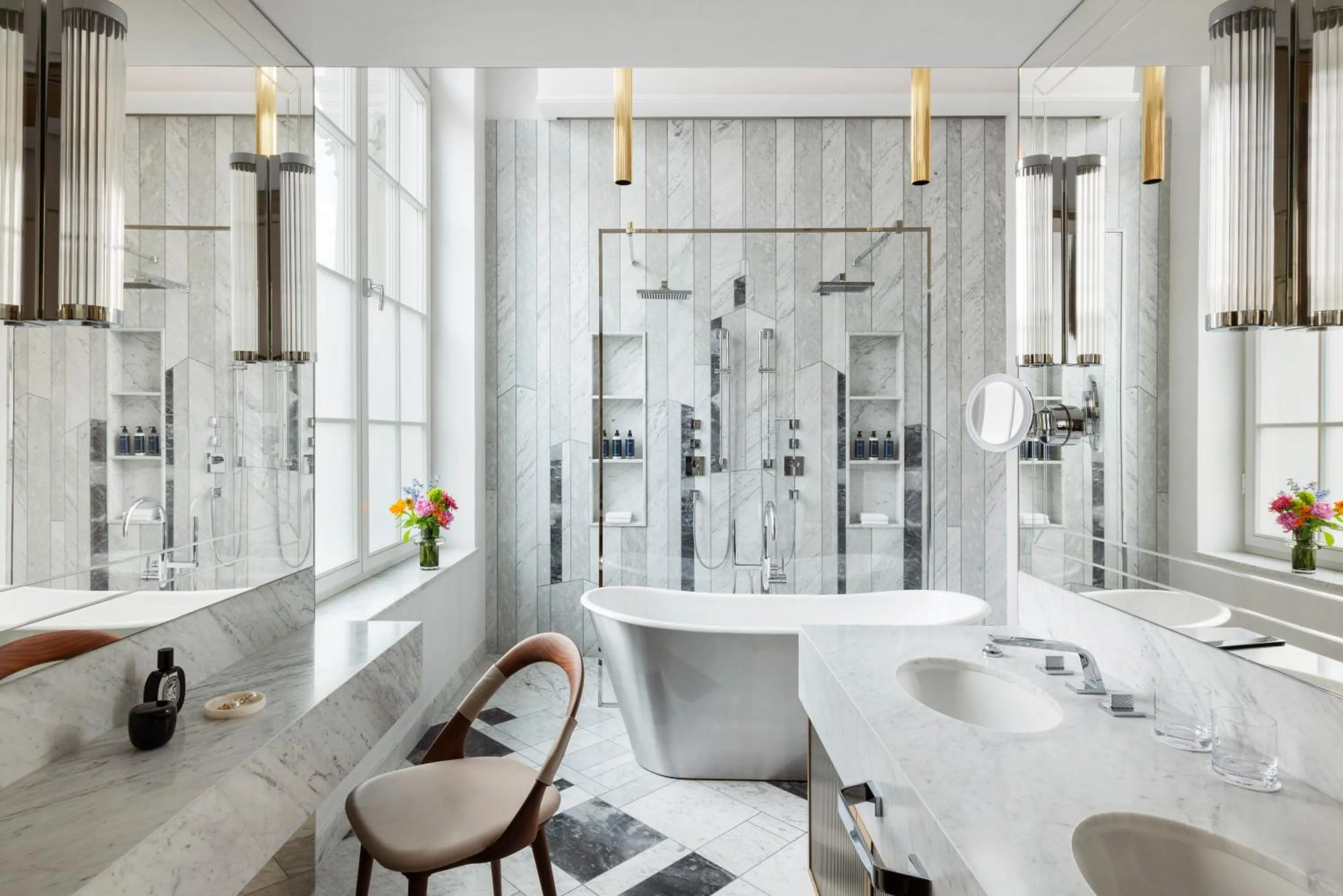 Bathroom in Raffles Europejski Warsaw