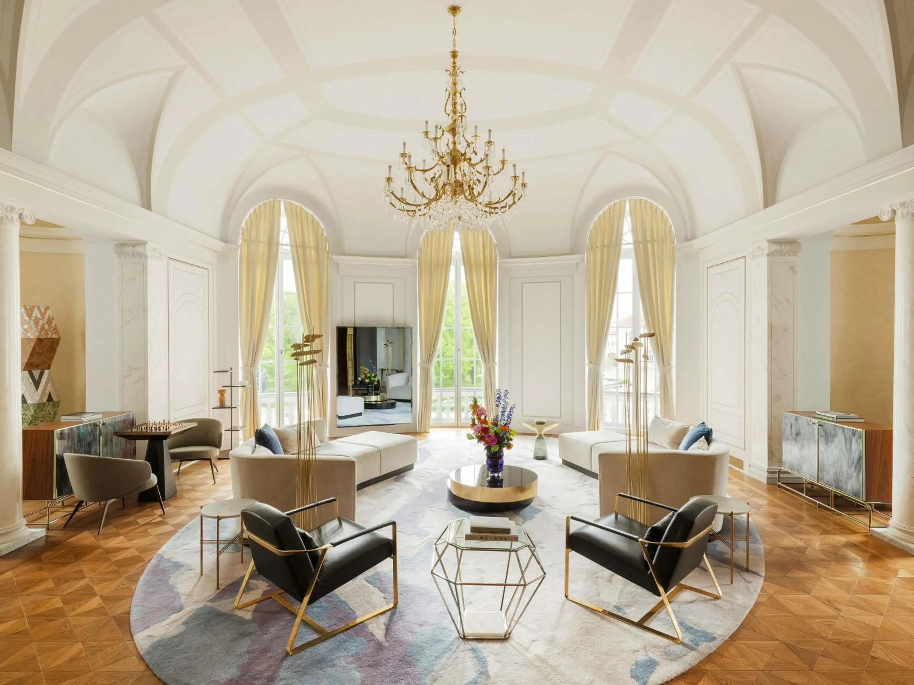 Bedroom in Raffles Europejski Warsaw