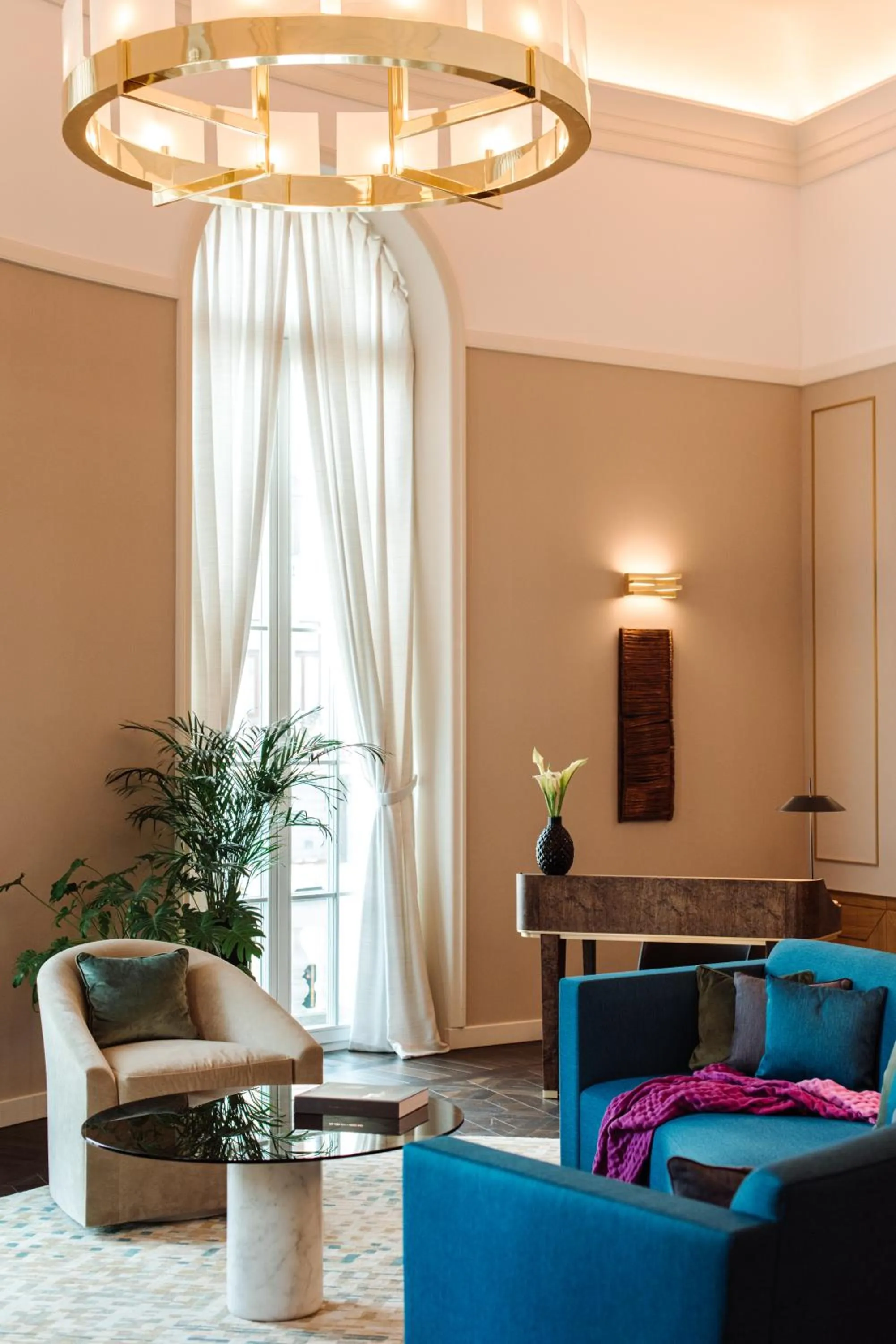 Living room in Raffles Europejski Warsaw