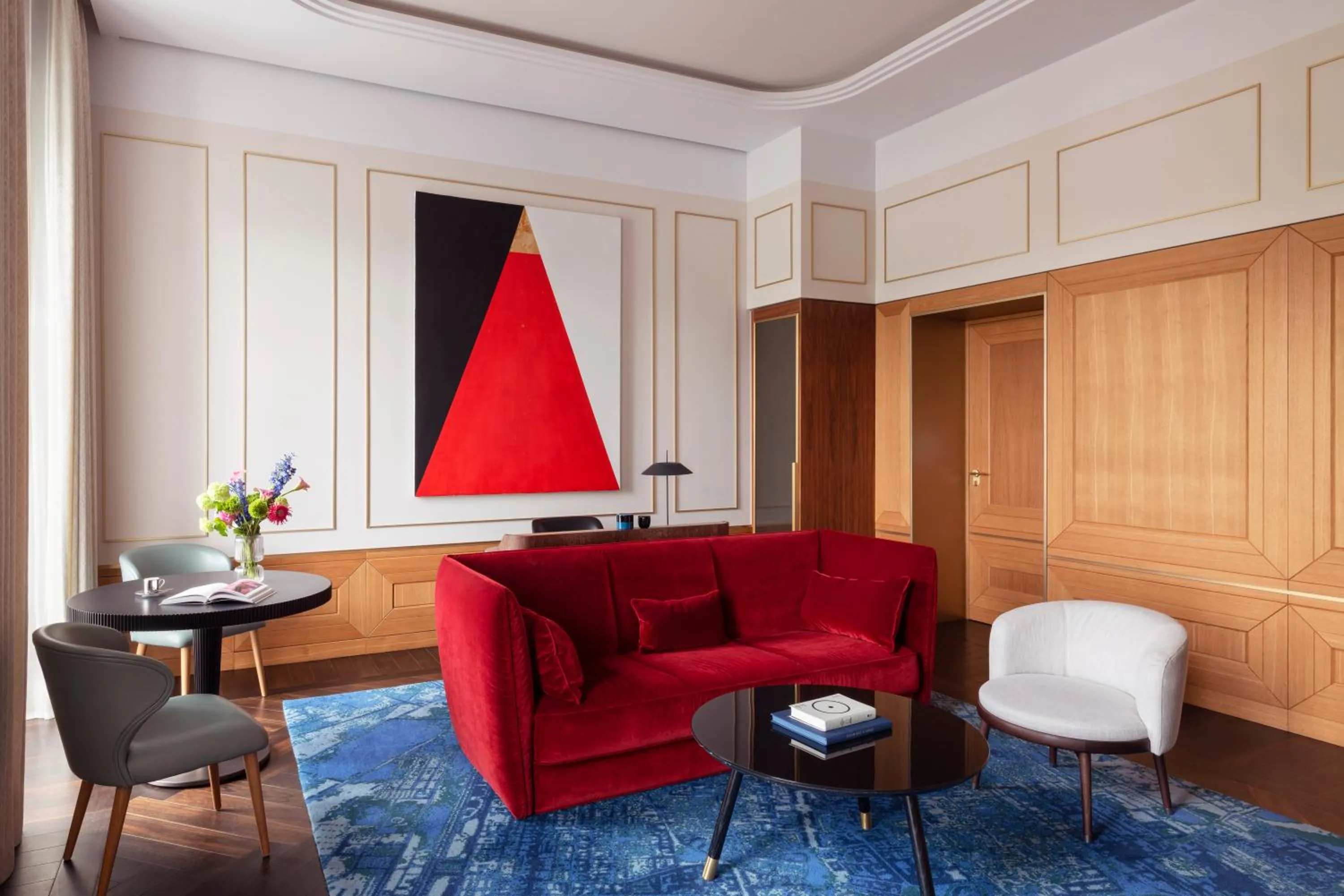 Living room in Raffles Europejski Warsaw