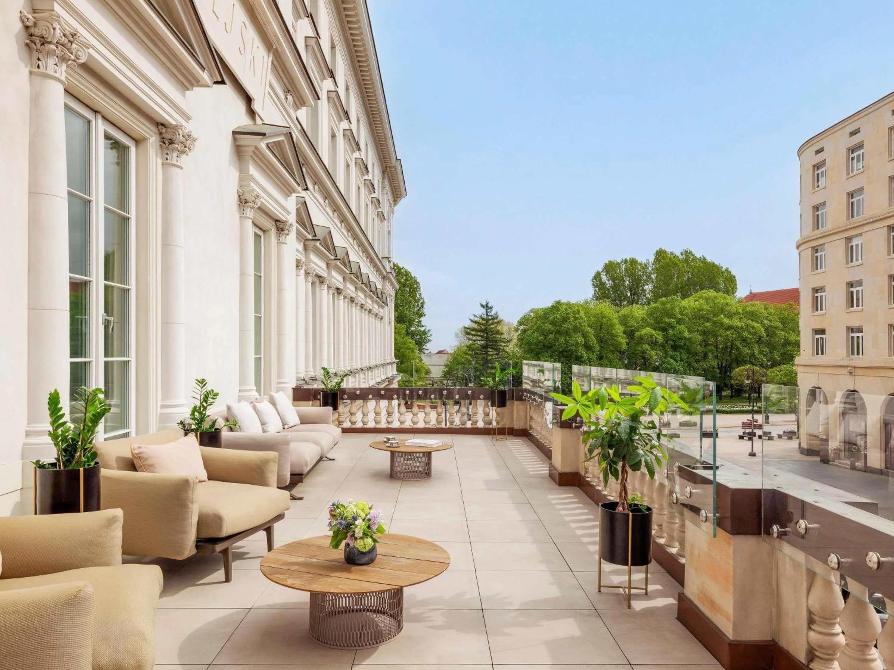 Bedroom in Raffles Europejski Warsaw