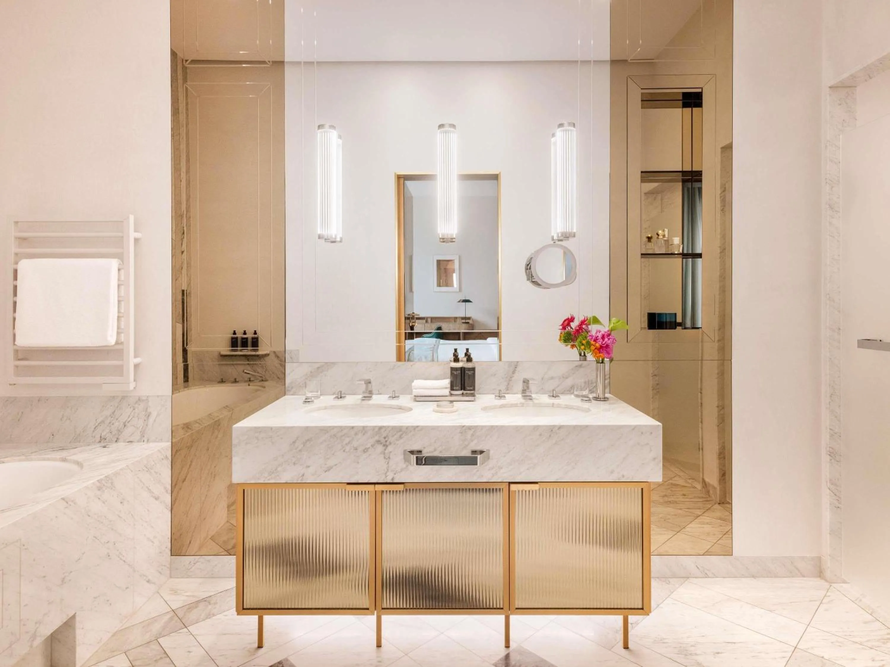 Bedroom in Raffles Europejski Warsaw