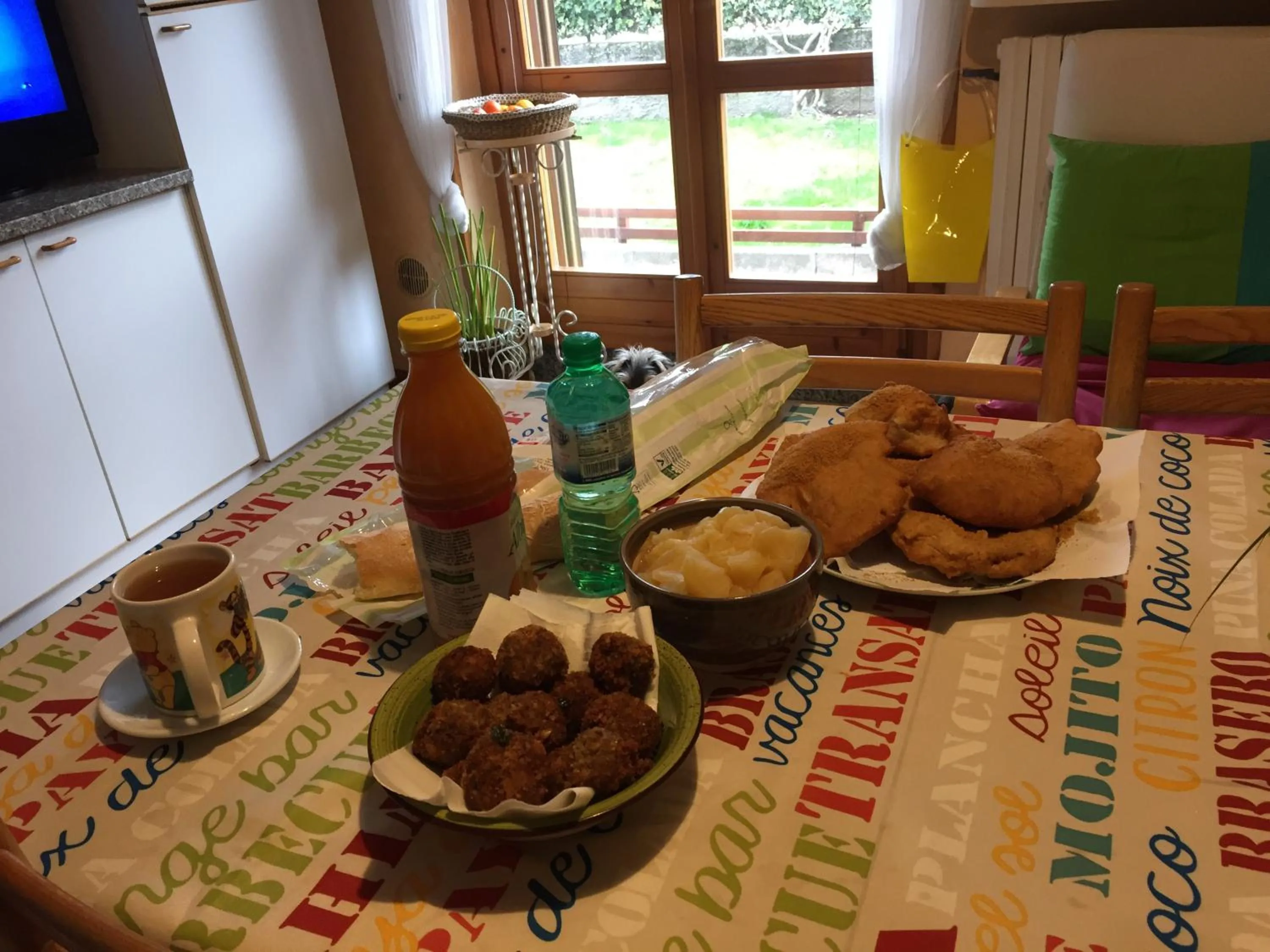 Buffet breakfast in B & B Da Giusy