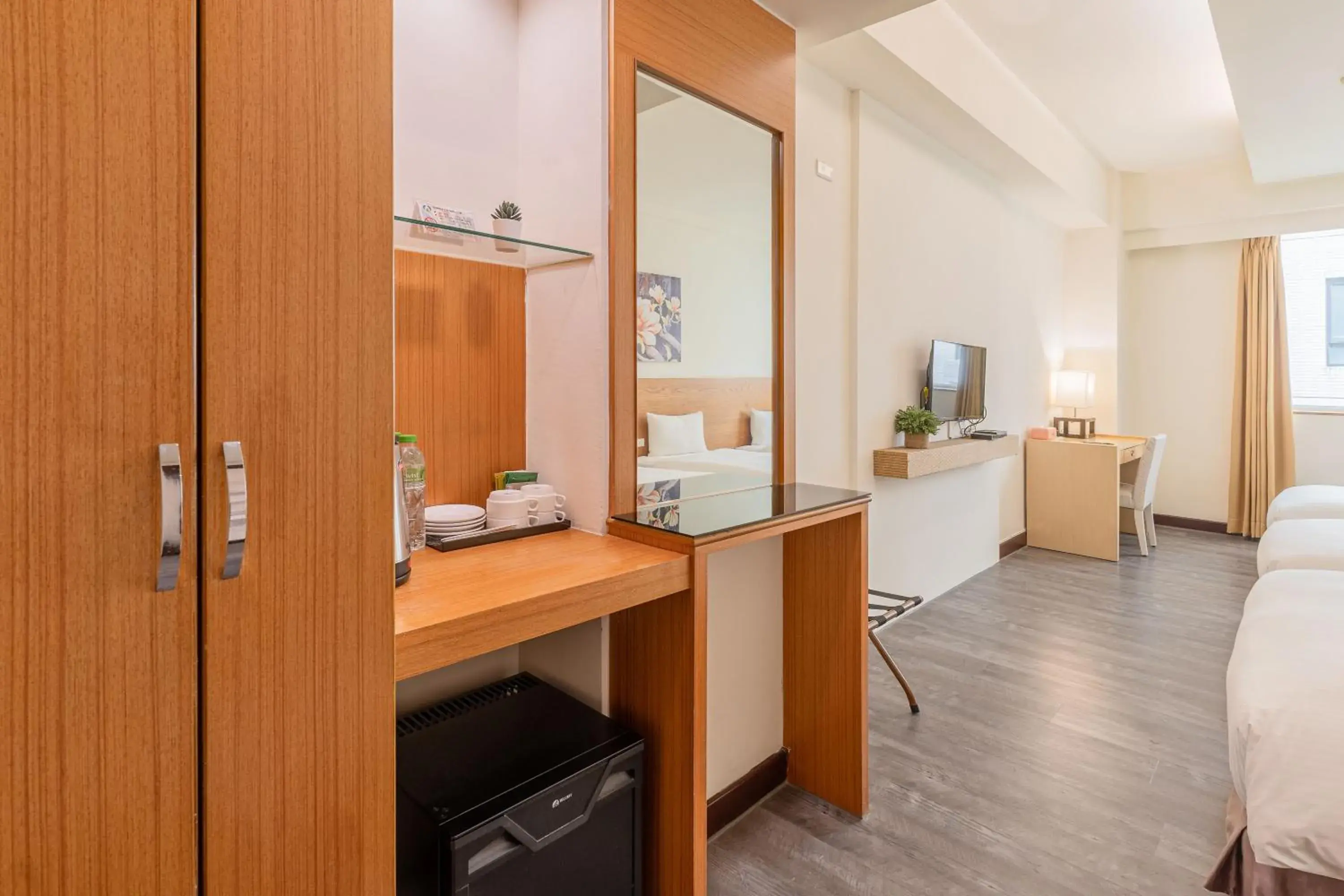 Photo of the whole room, Bed in Guide Education Culture Hotel Kaohsiung Museum of Fine Arts Photo of the whole room, Bed in Guide Education Culture Hotel Kaohsiung Museum of Fine Arts