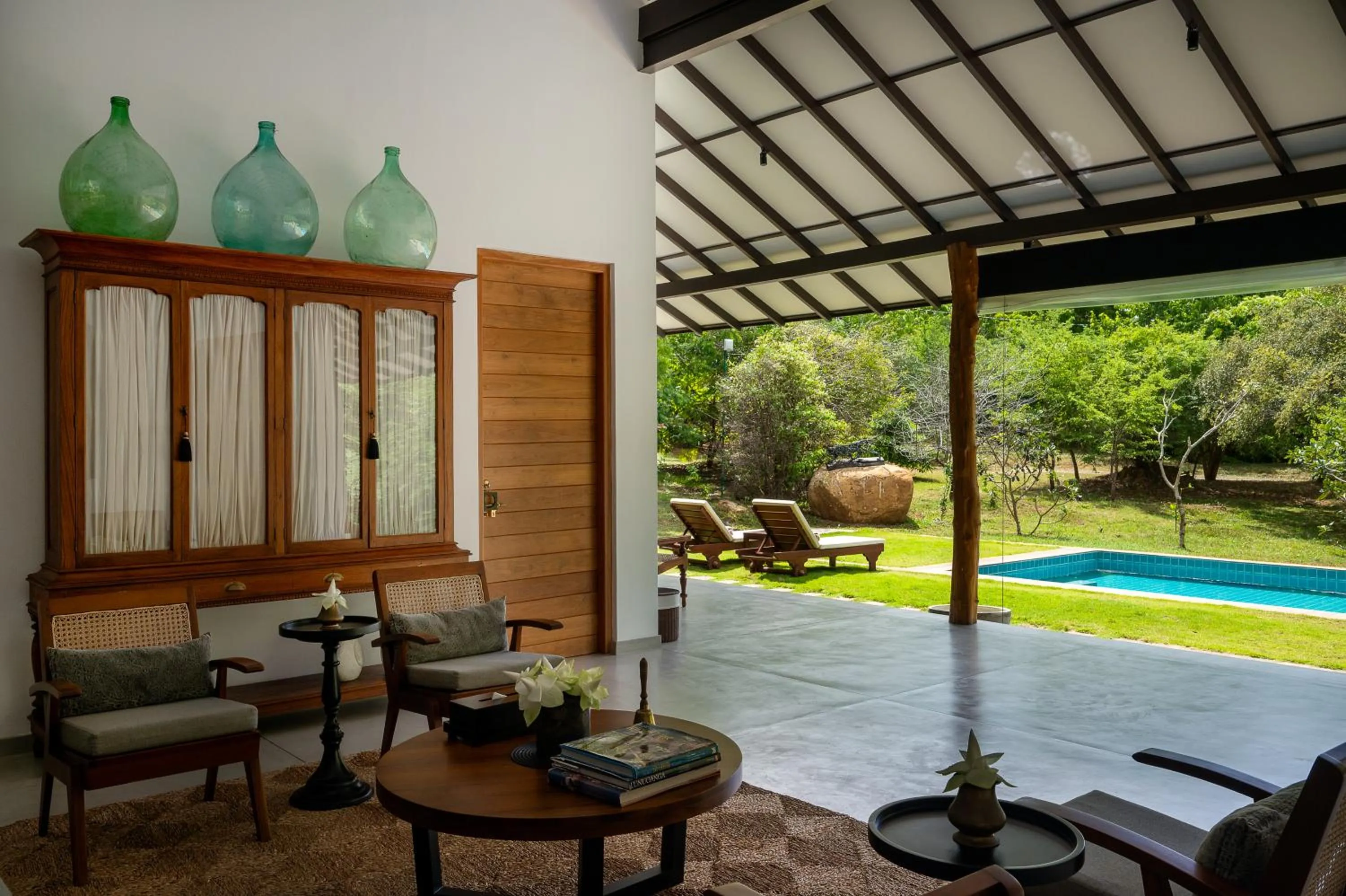 Patio in Nyne Hotels Mayur Lodge - Yala - All Inclusive