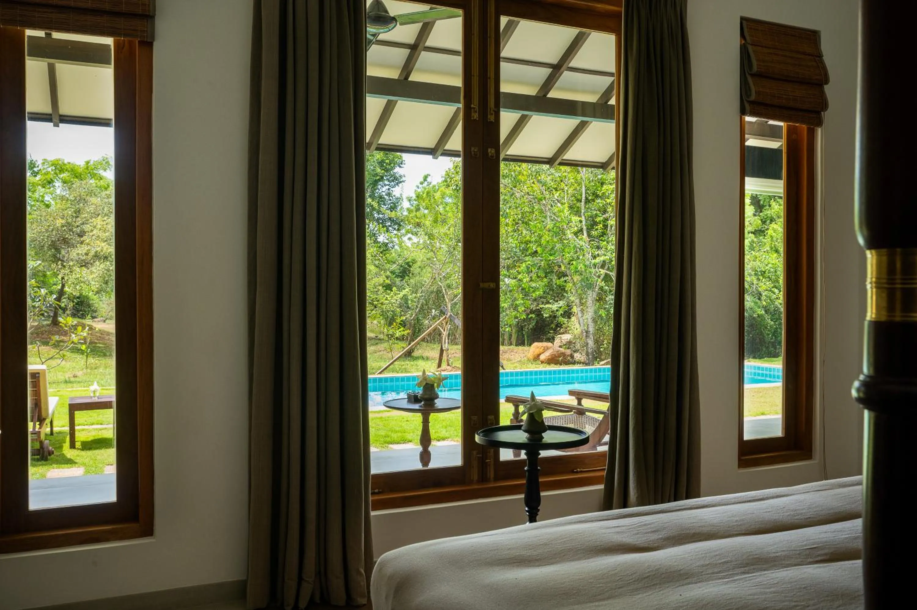 Bedroom, Bed in Nyne Hotels Mayur Lodge - Yala - All Inclusive