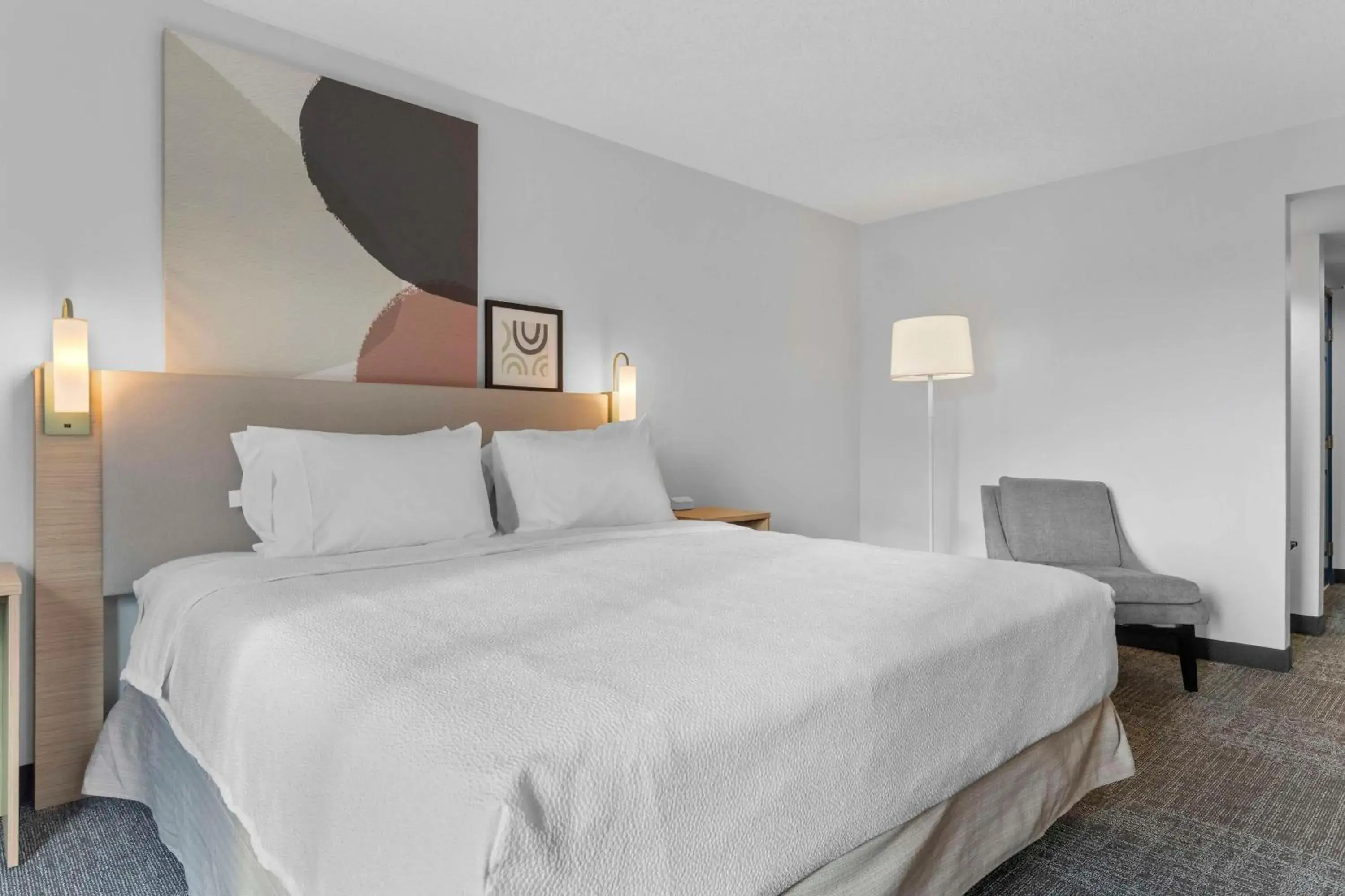 Bed in Spark By Hilton Greensboro Bed in Spark By Hilton Greensboro