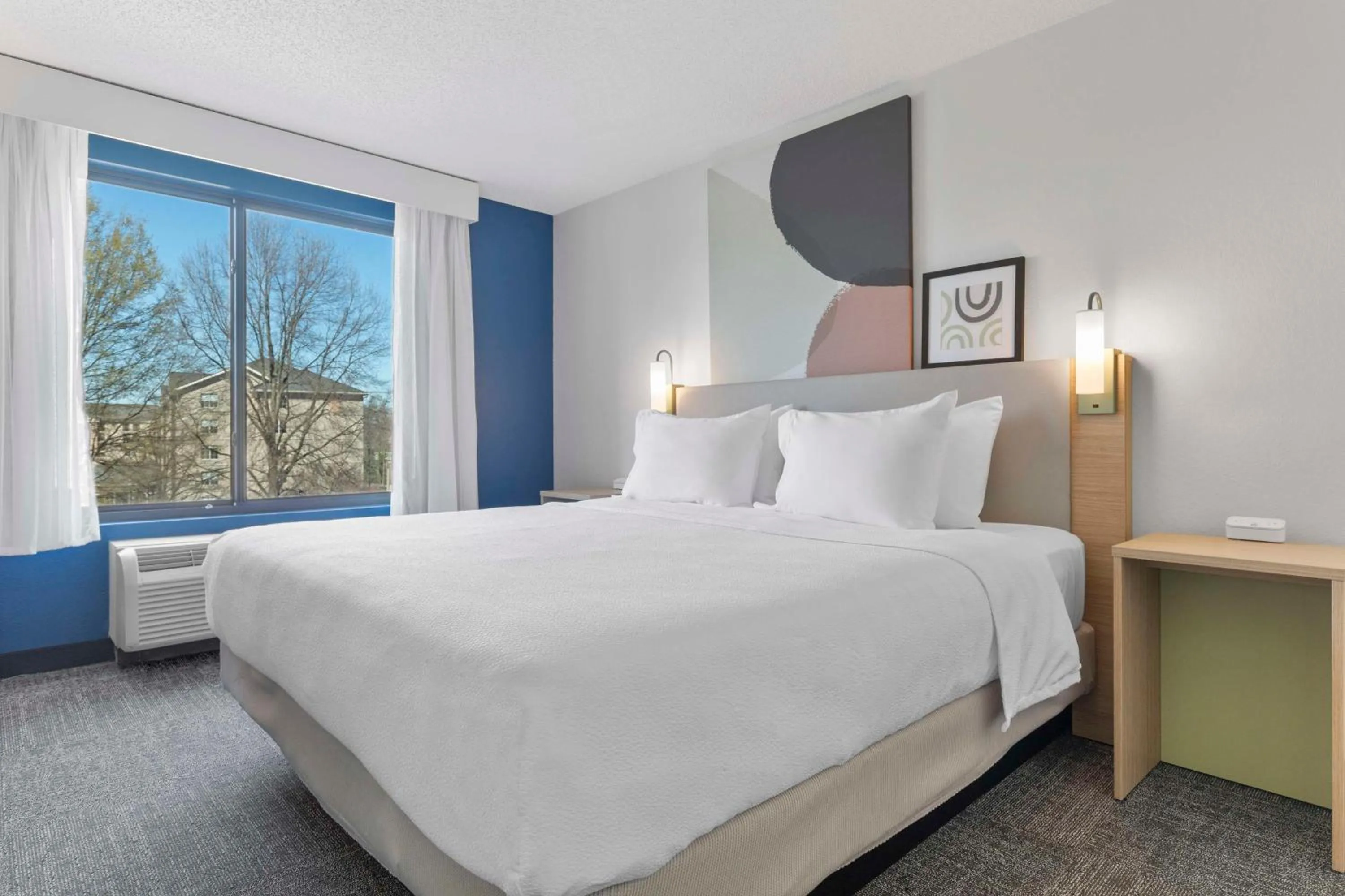 Bed in Spark By Hilton Greensboro