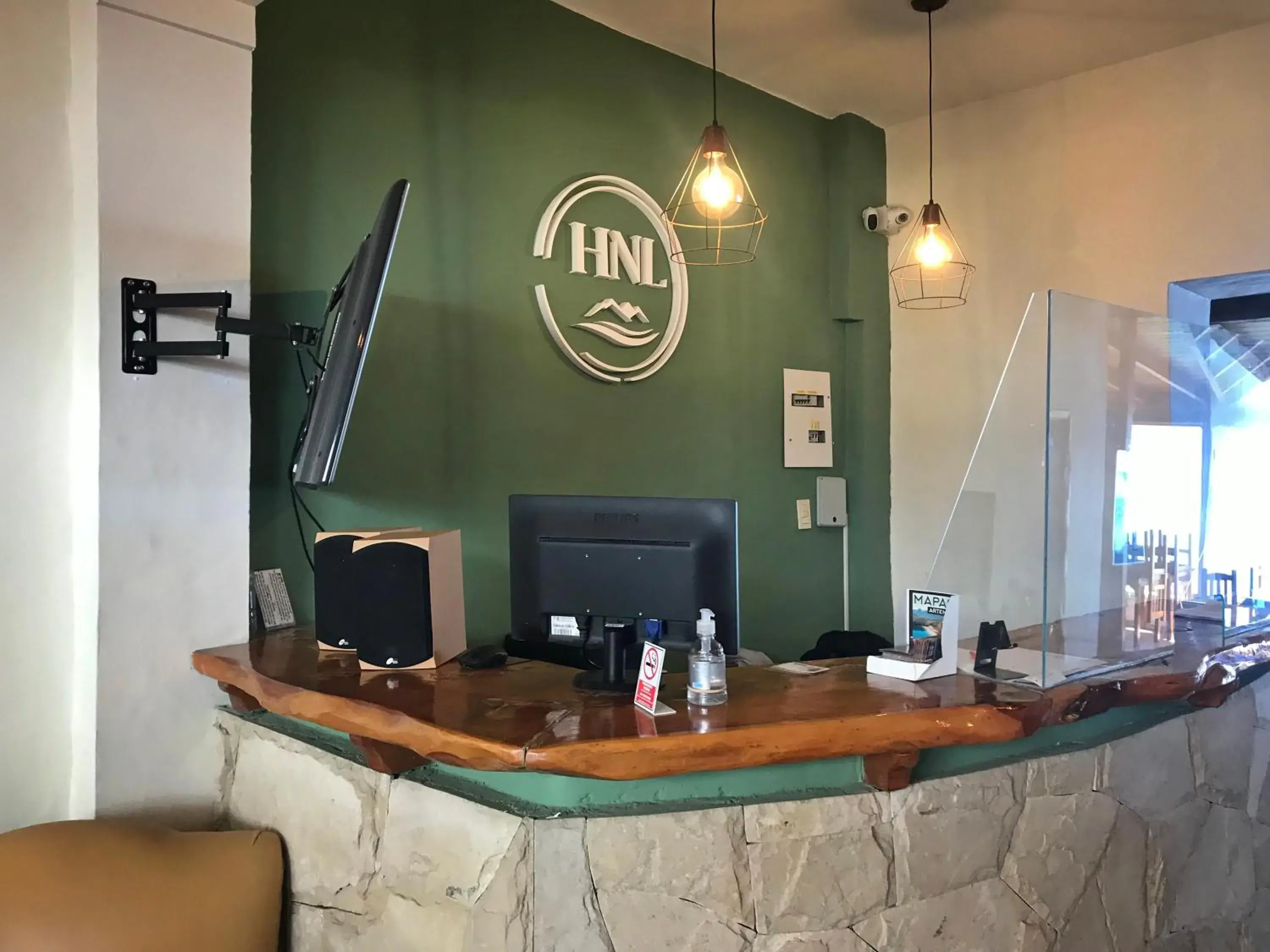 Lobby or reception in Hostería Nórdico Lake Lobby or reception in Hostería Nórdico Lake