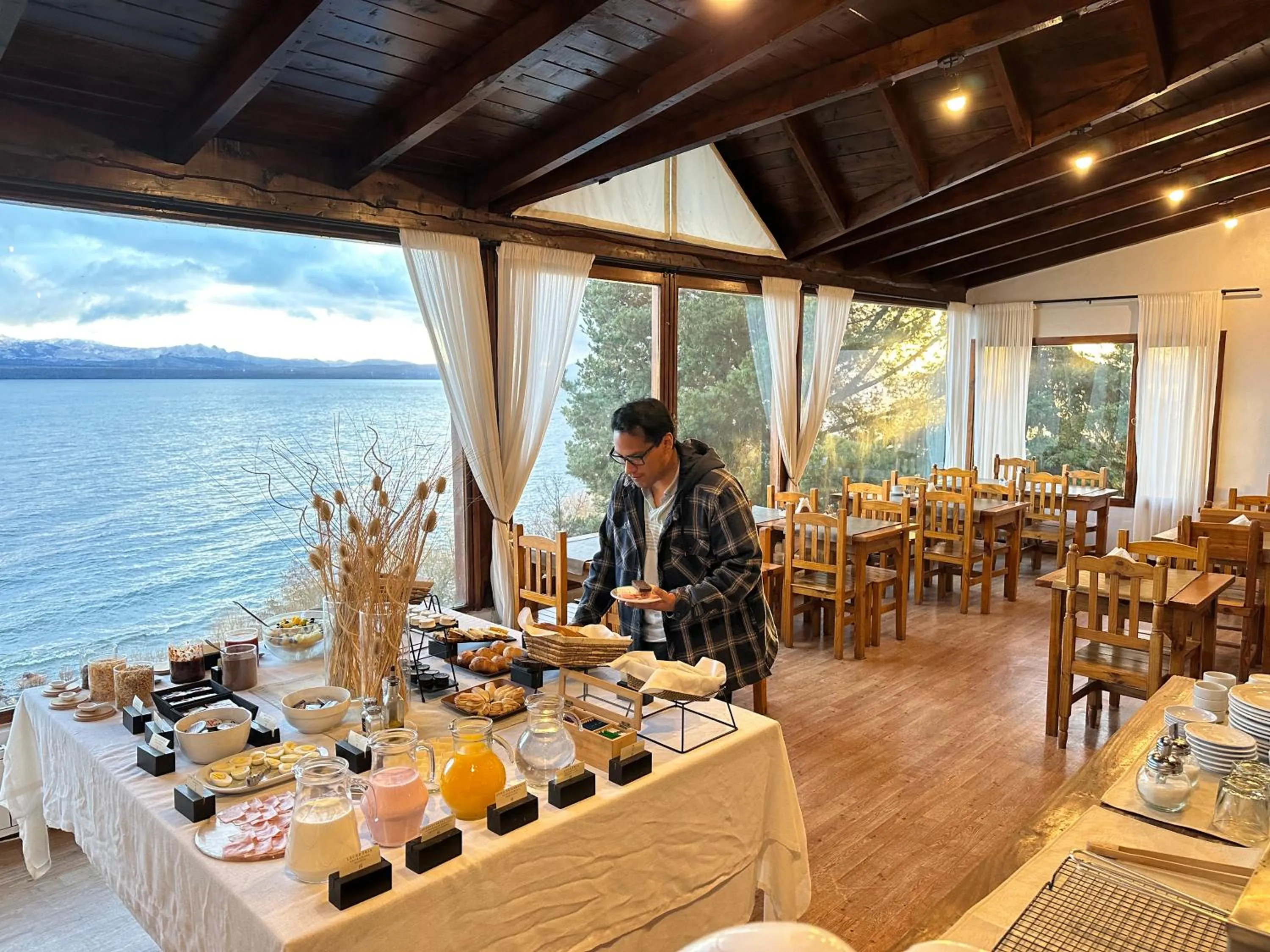 Lake view in Hosteria Ventus Patagonia