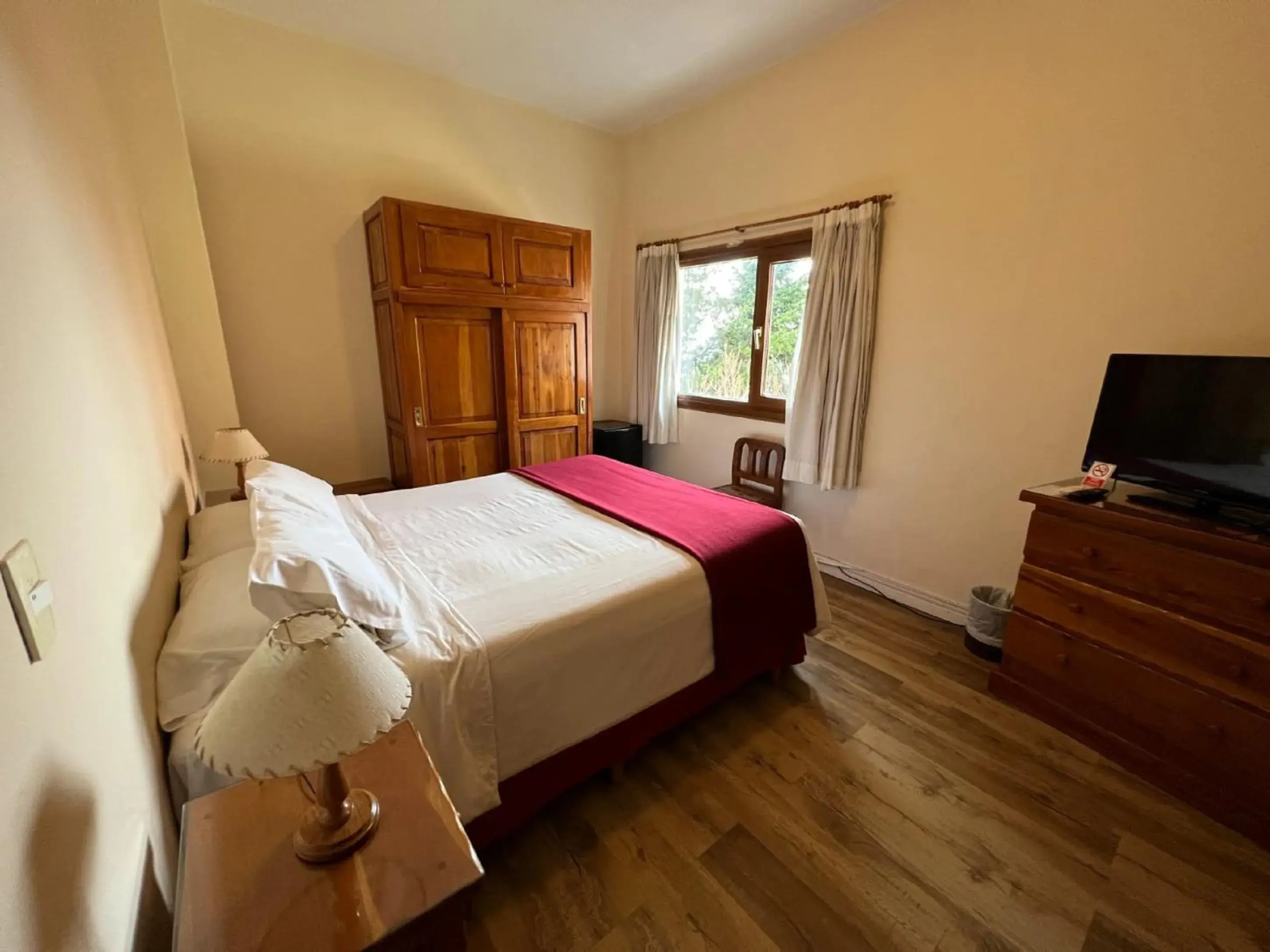 Bedroom, Bed in Hostería Nórdico Lake Bedroom, Bed in Hostería Nórdico Lake