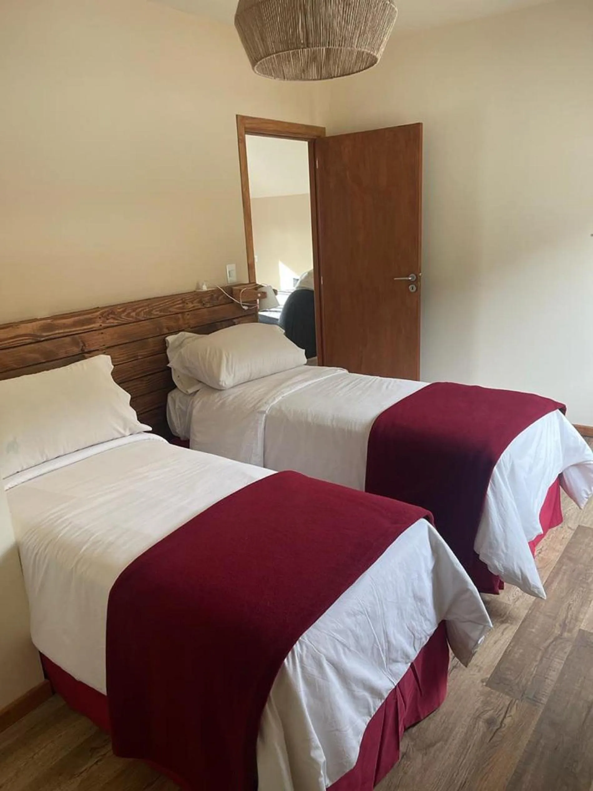 Bed in Hosteria Ventus Patagonia