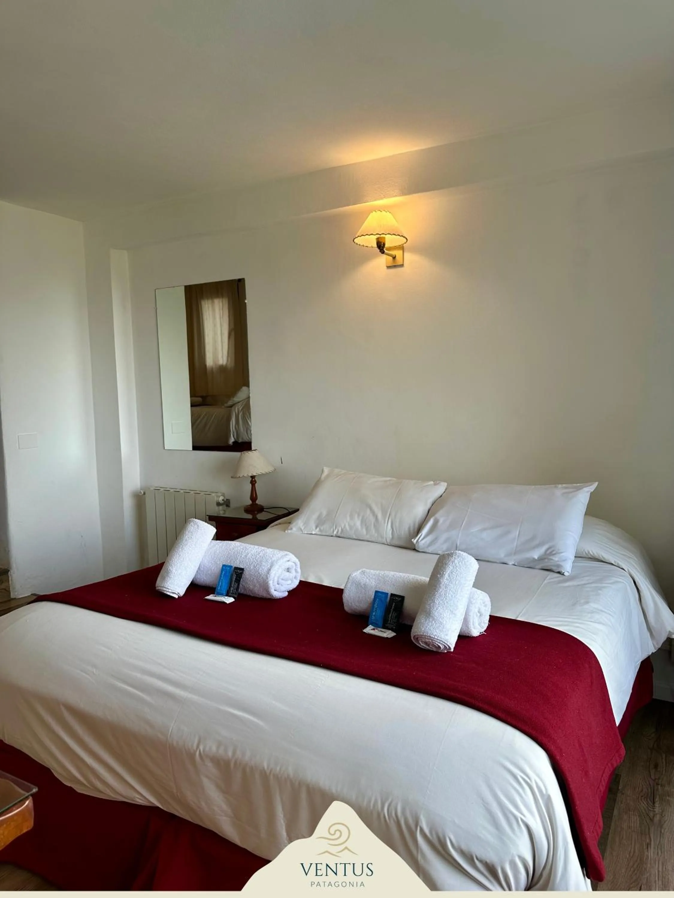 Bed in Hosteria Ventus Patagonia