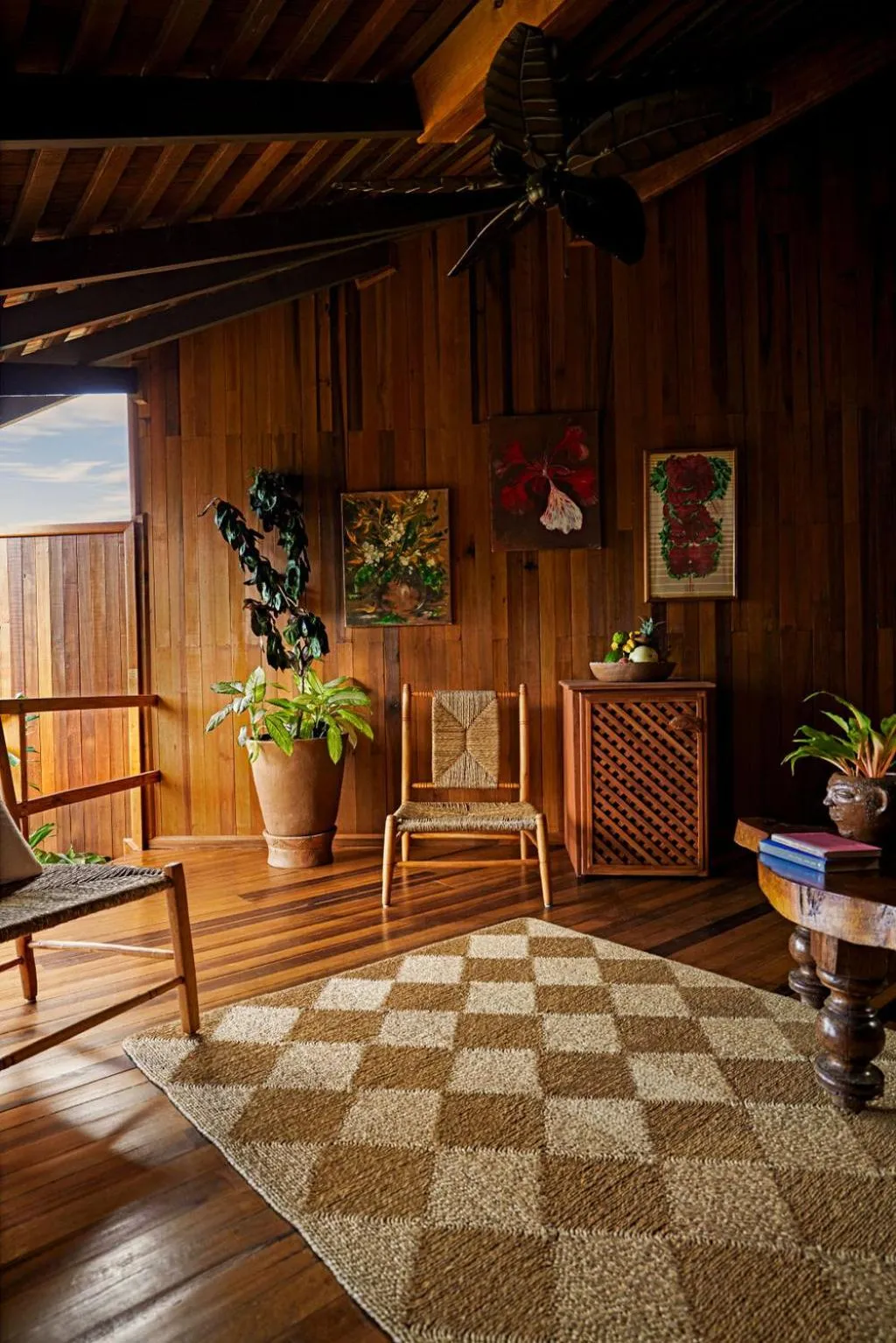 Seating area in Ladera Resort
