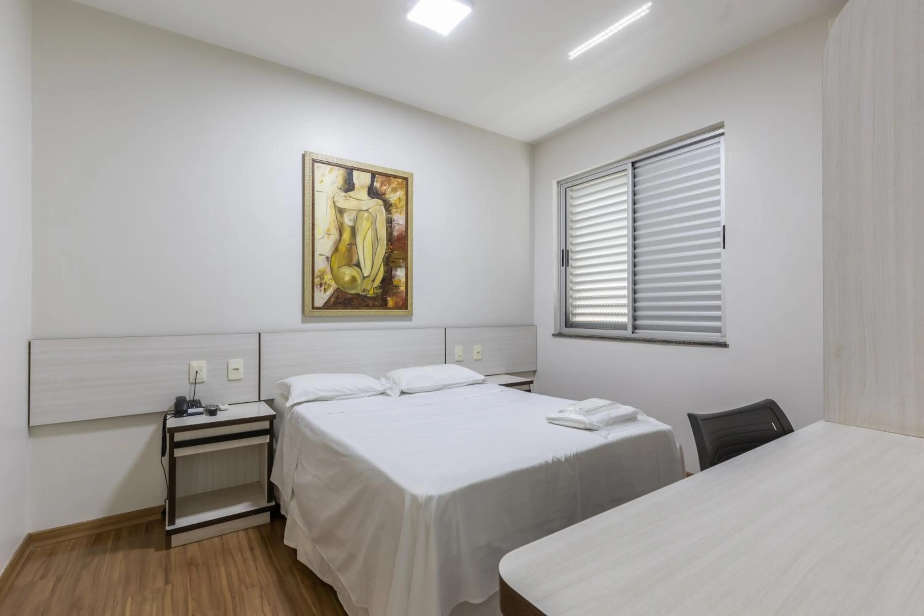 Bed in Hotel Lisbor