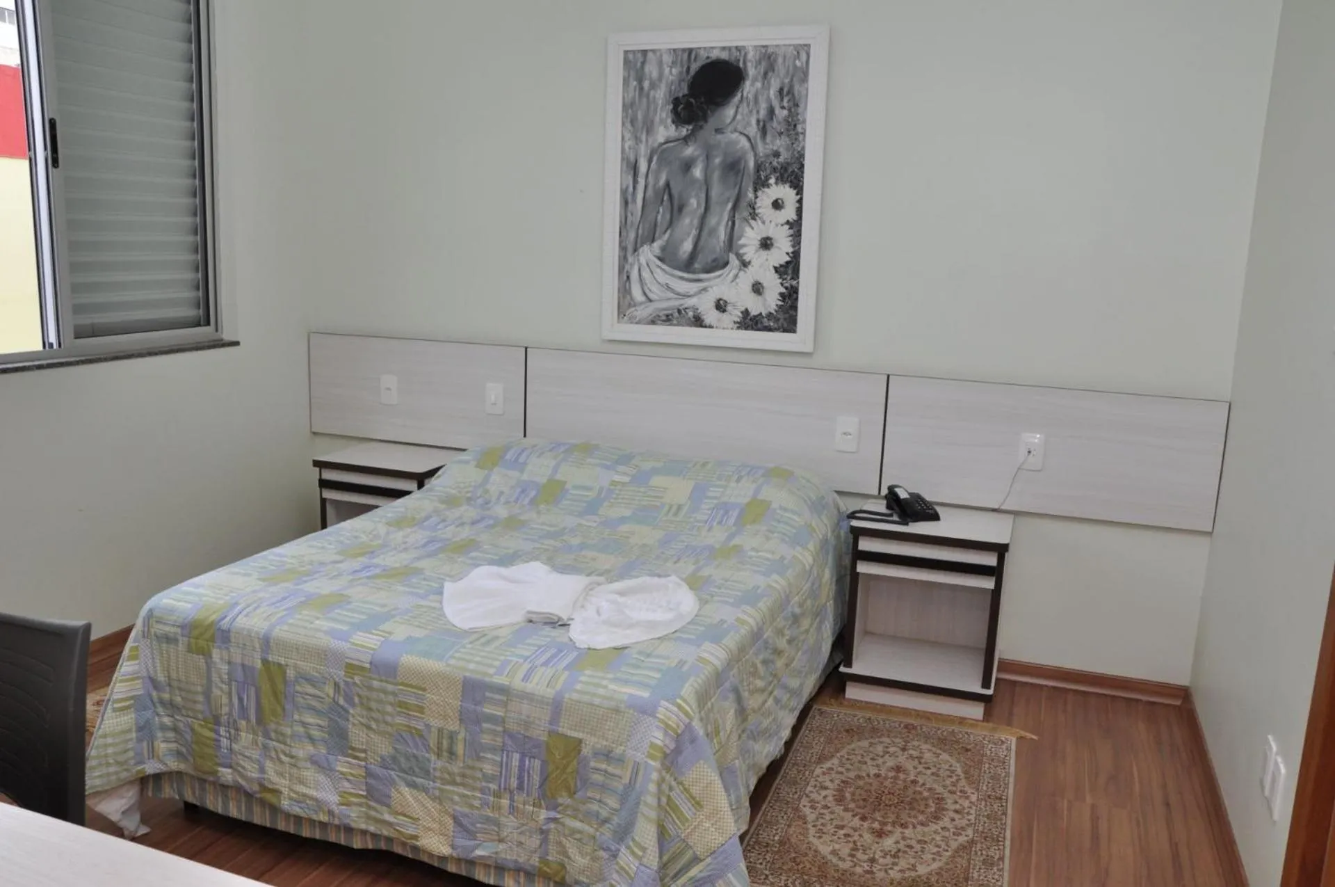 Bed in Hotel Lisbor