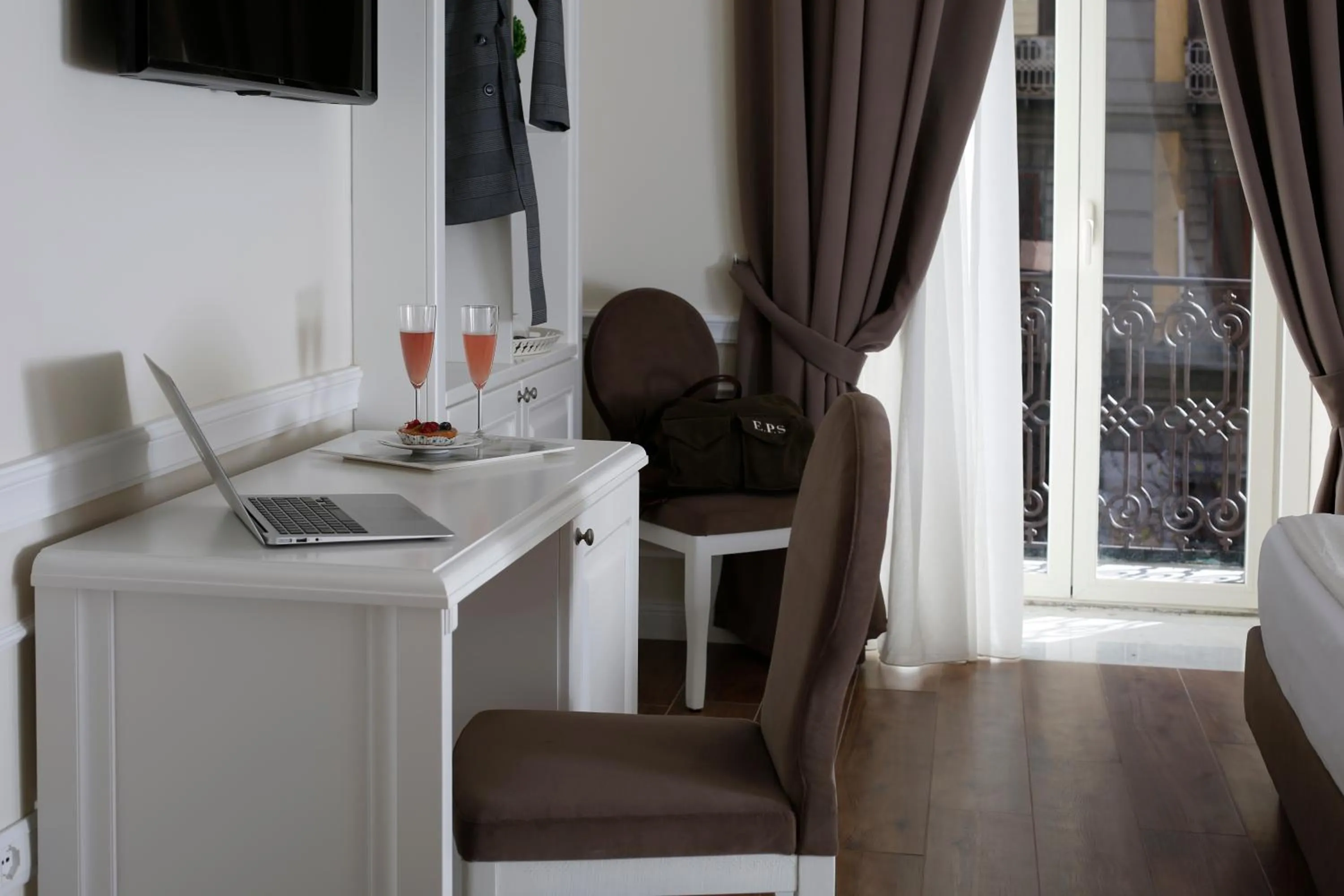 Decorative detail in La Fontanina Suites