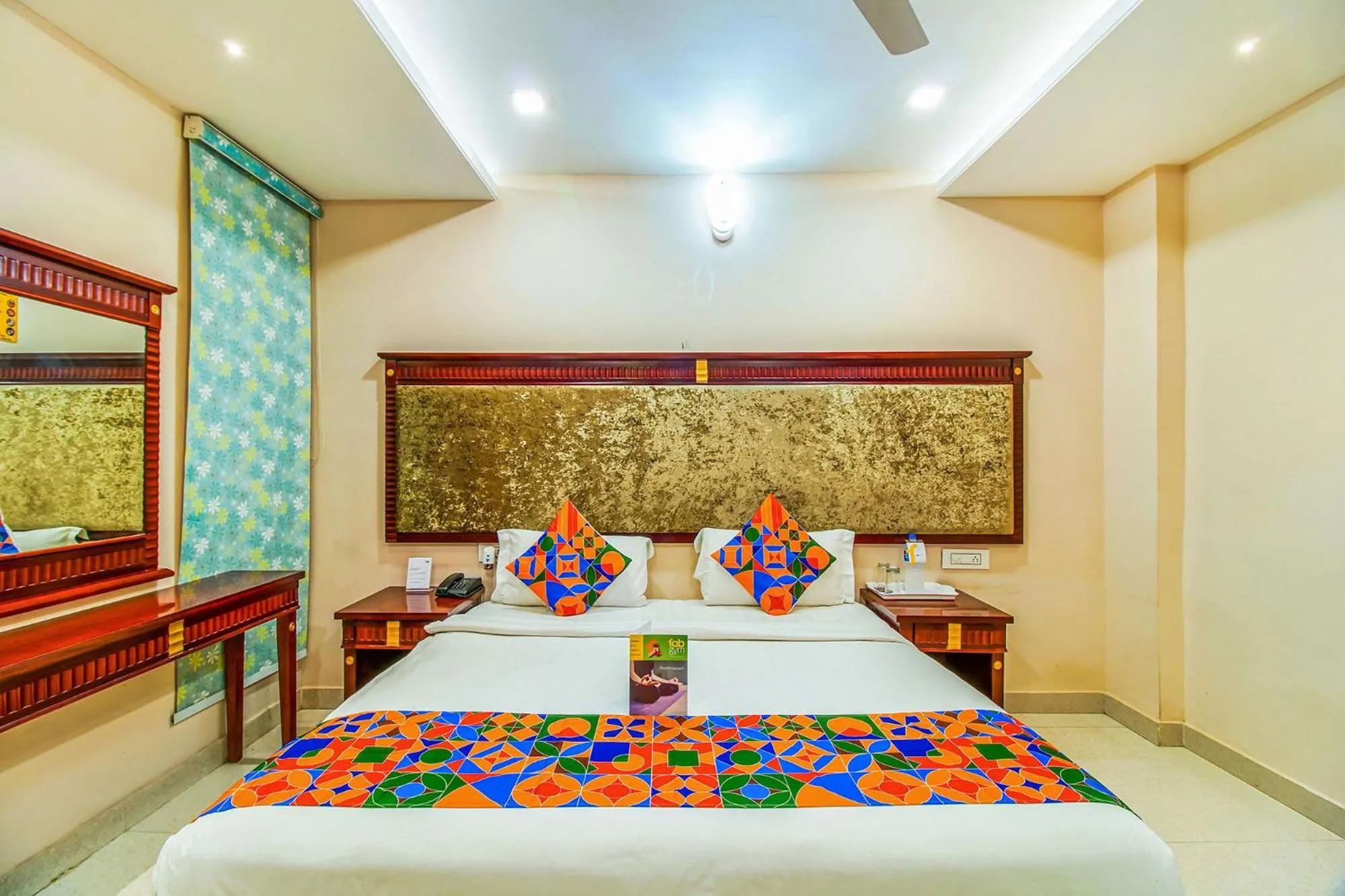 Bed in FabHotel Eleven Heights