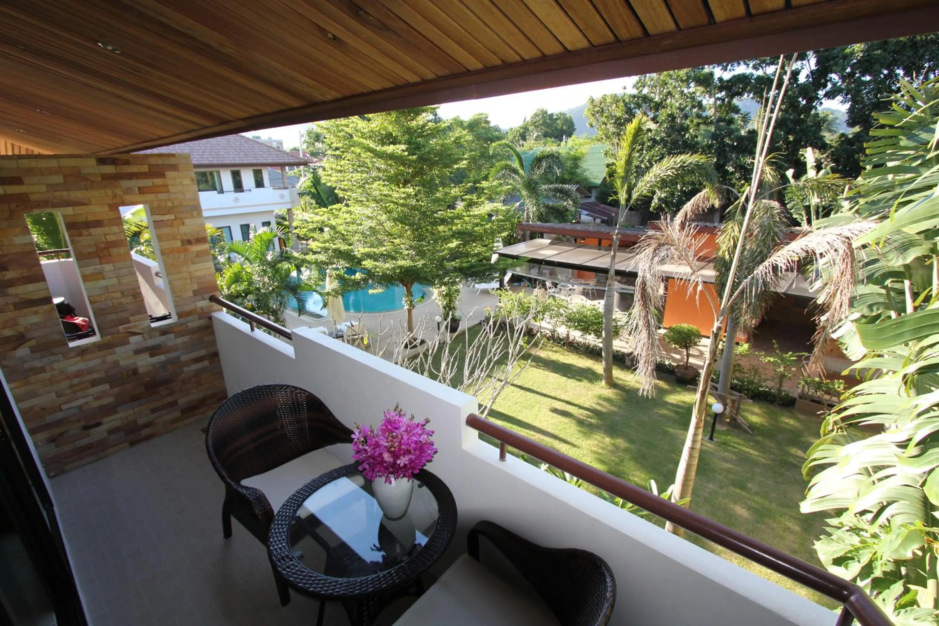 Balcony/Terrace in Babylon Pool Villas