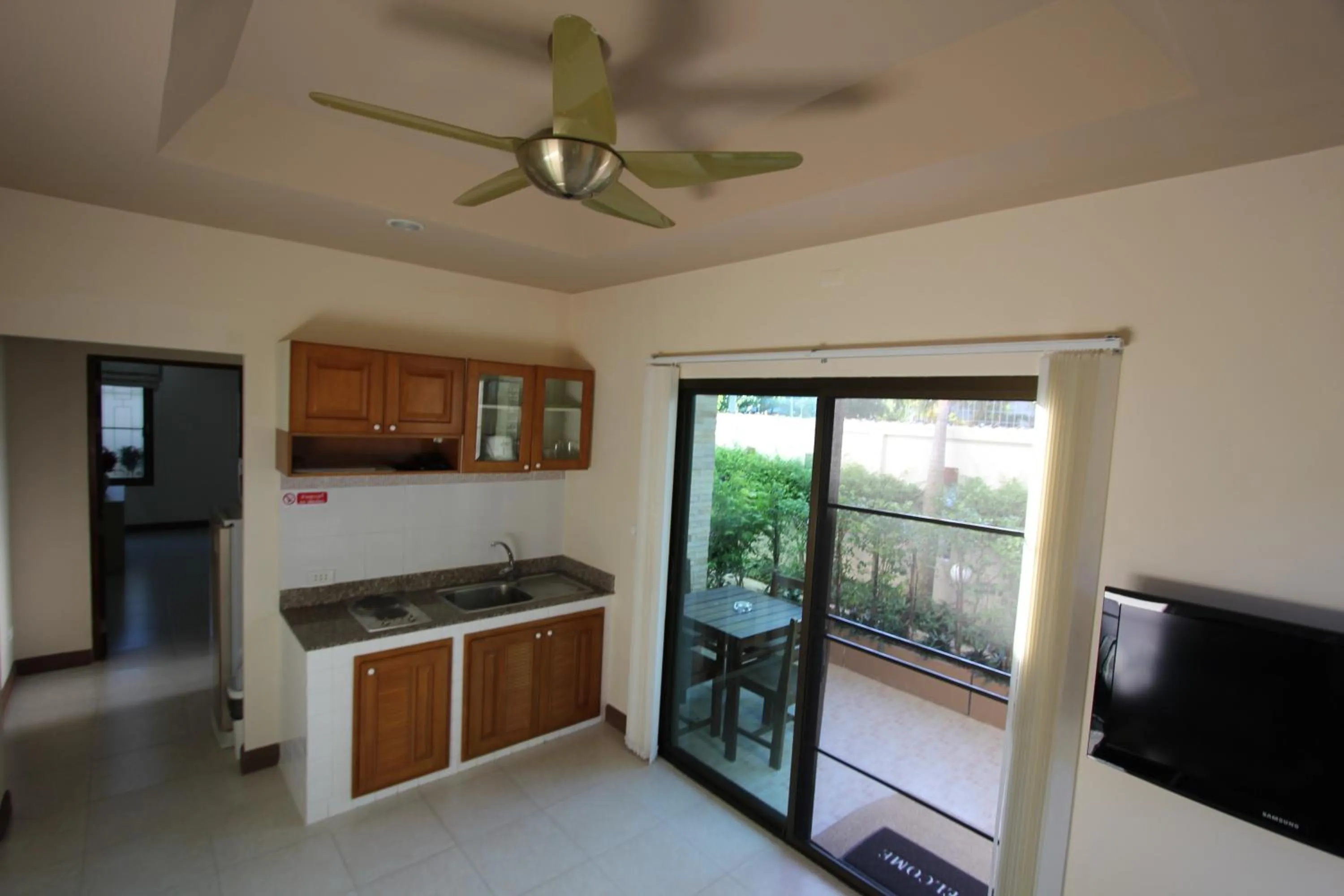 Kitchen or kitchenette in Babylon Pool Villas