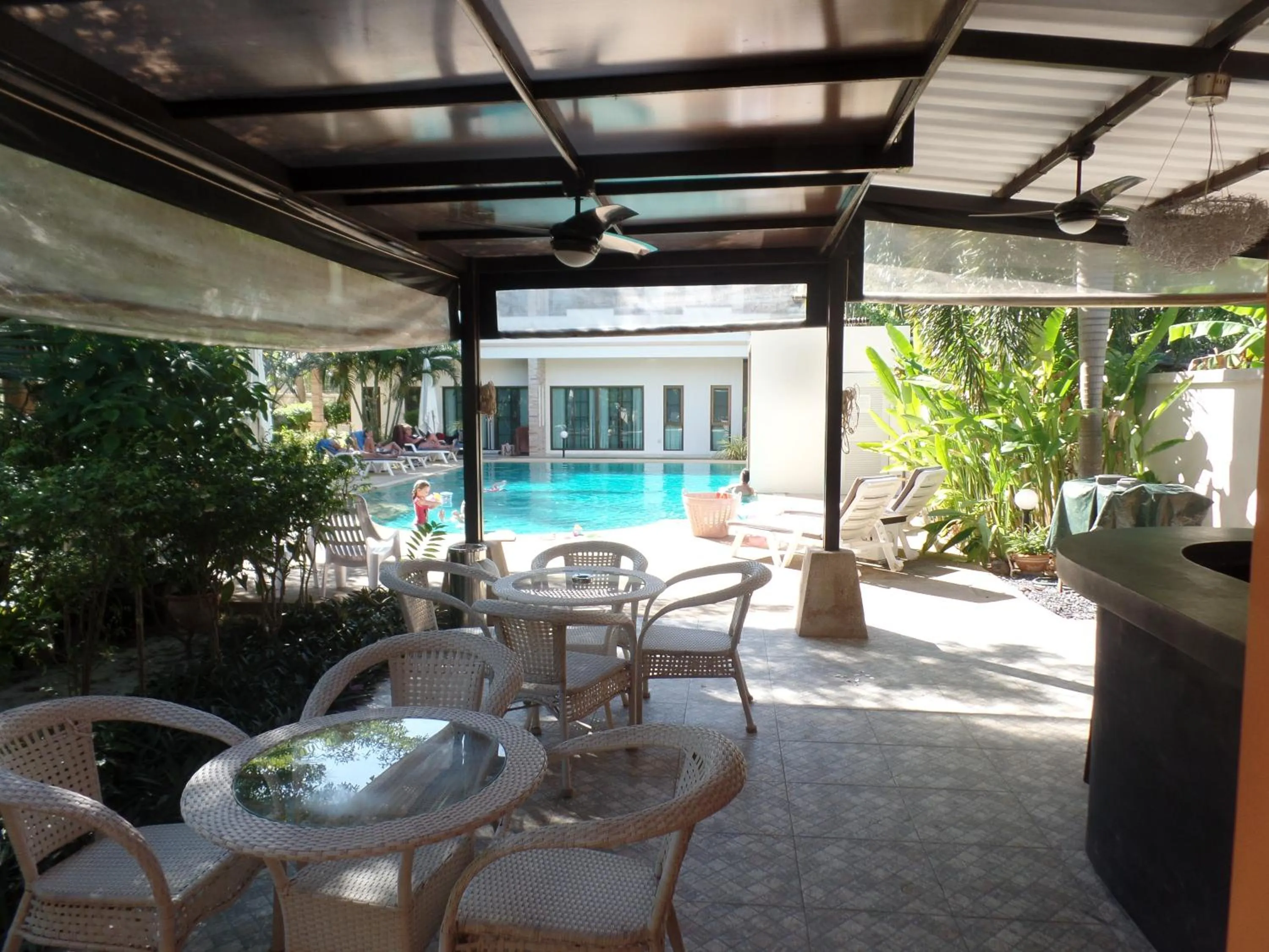 Lobby or reception in Babylon Pool Villas