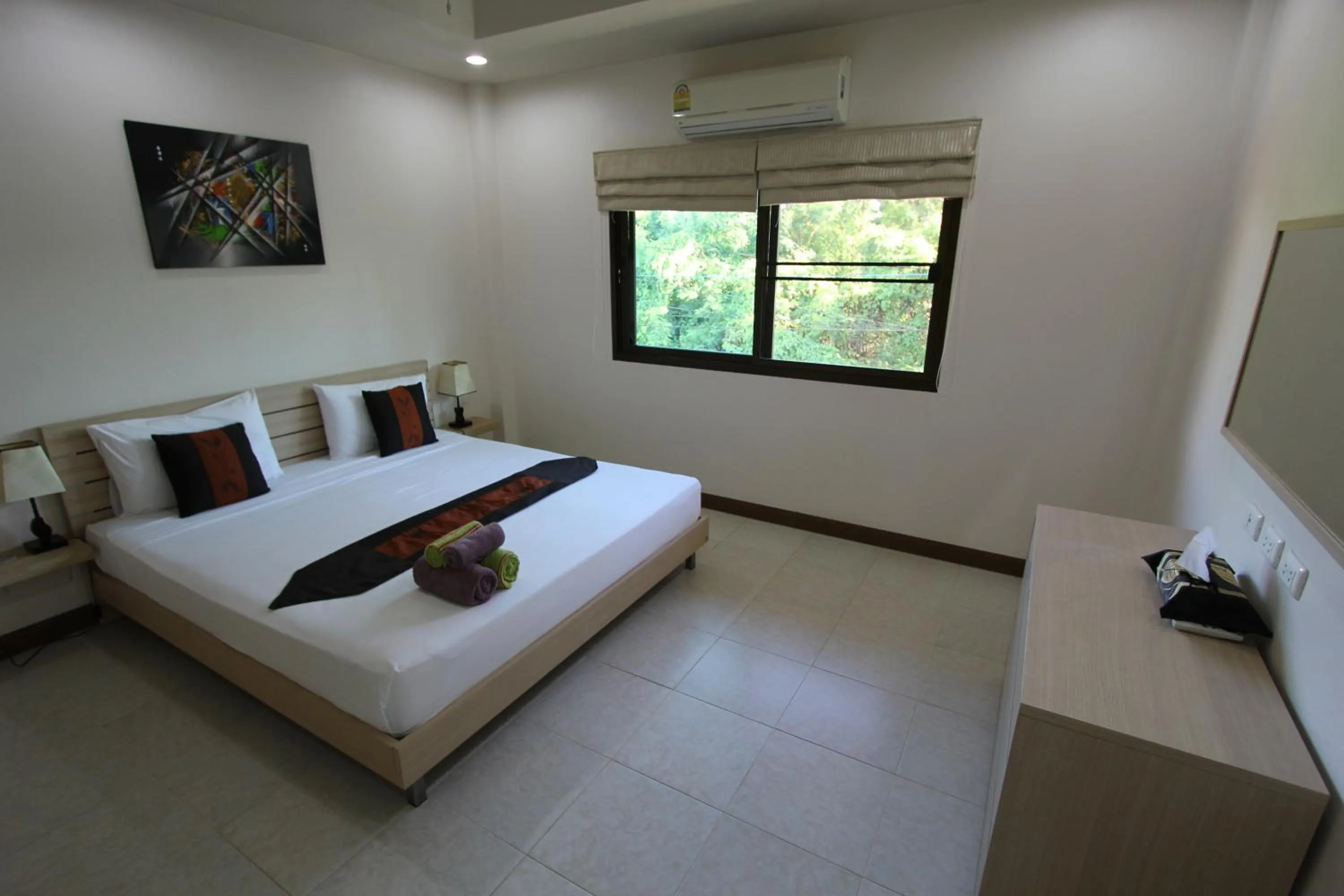 Bedroom, Bed in Babylon Pool Villas