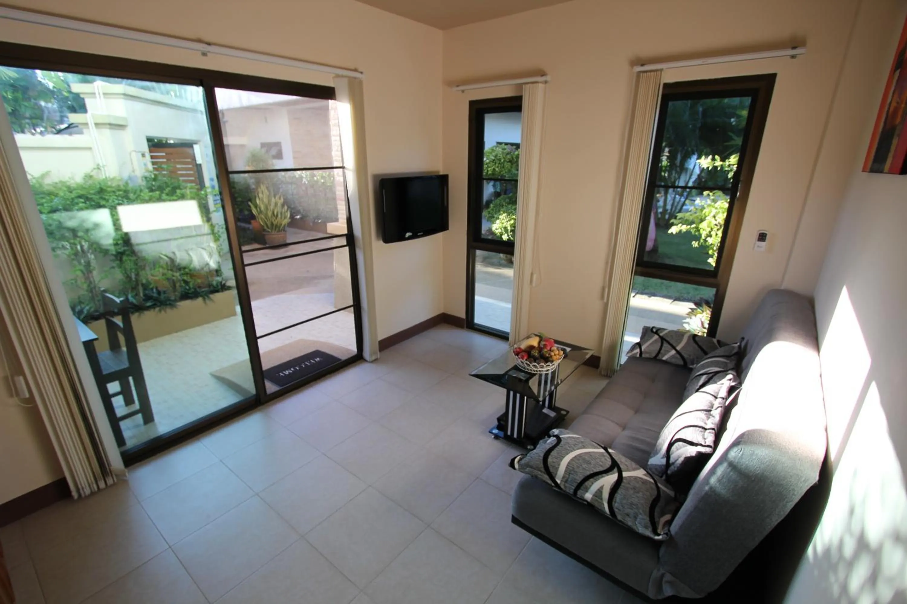 Seating area in Babylon Pool Villas