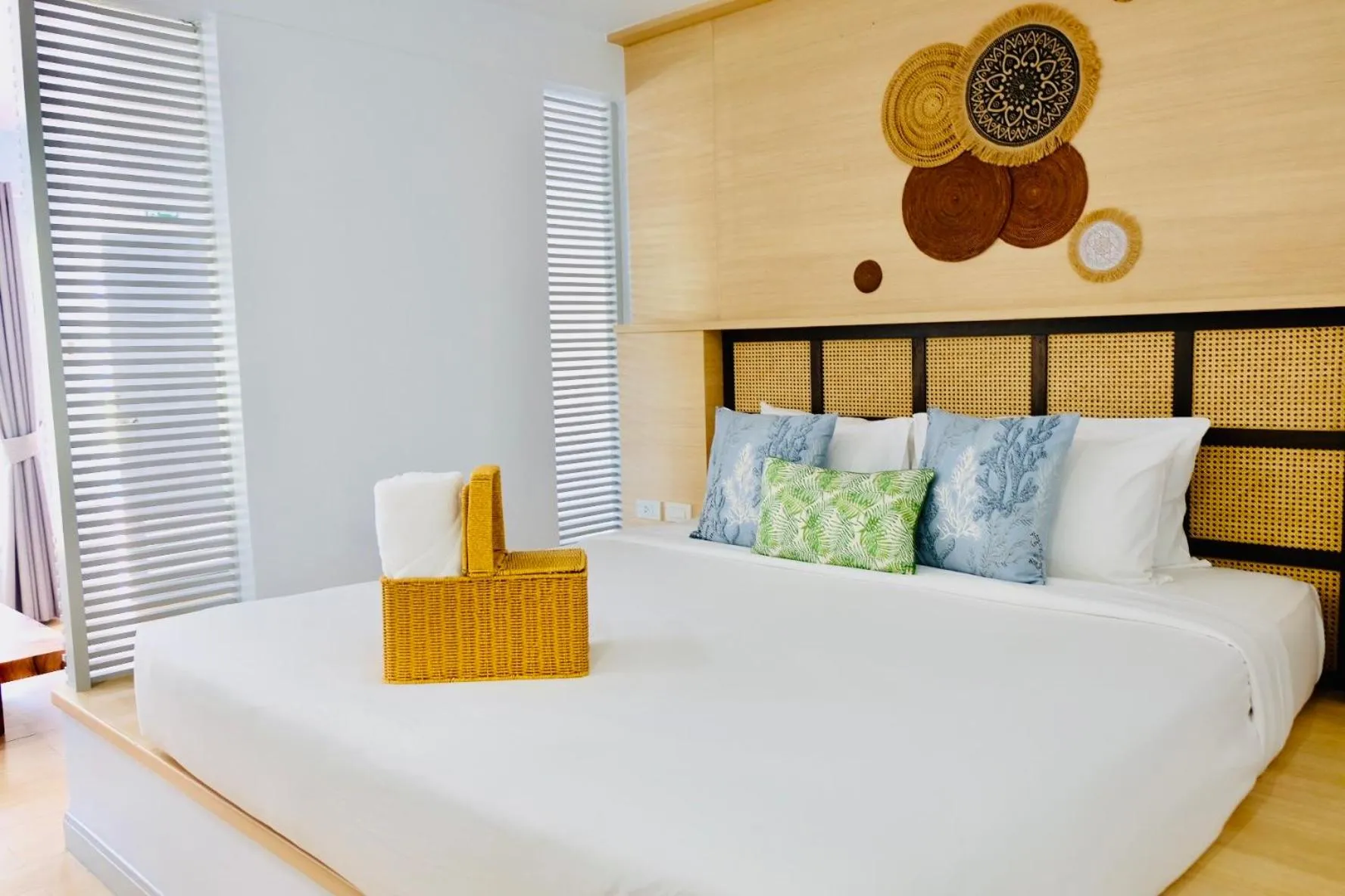 Bed in Arawan Beach Resort Krabi