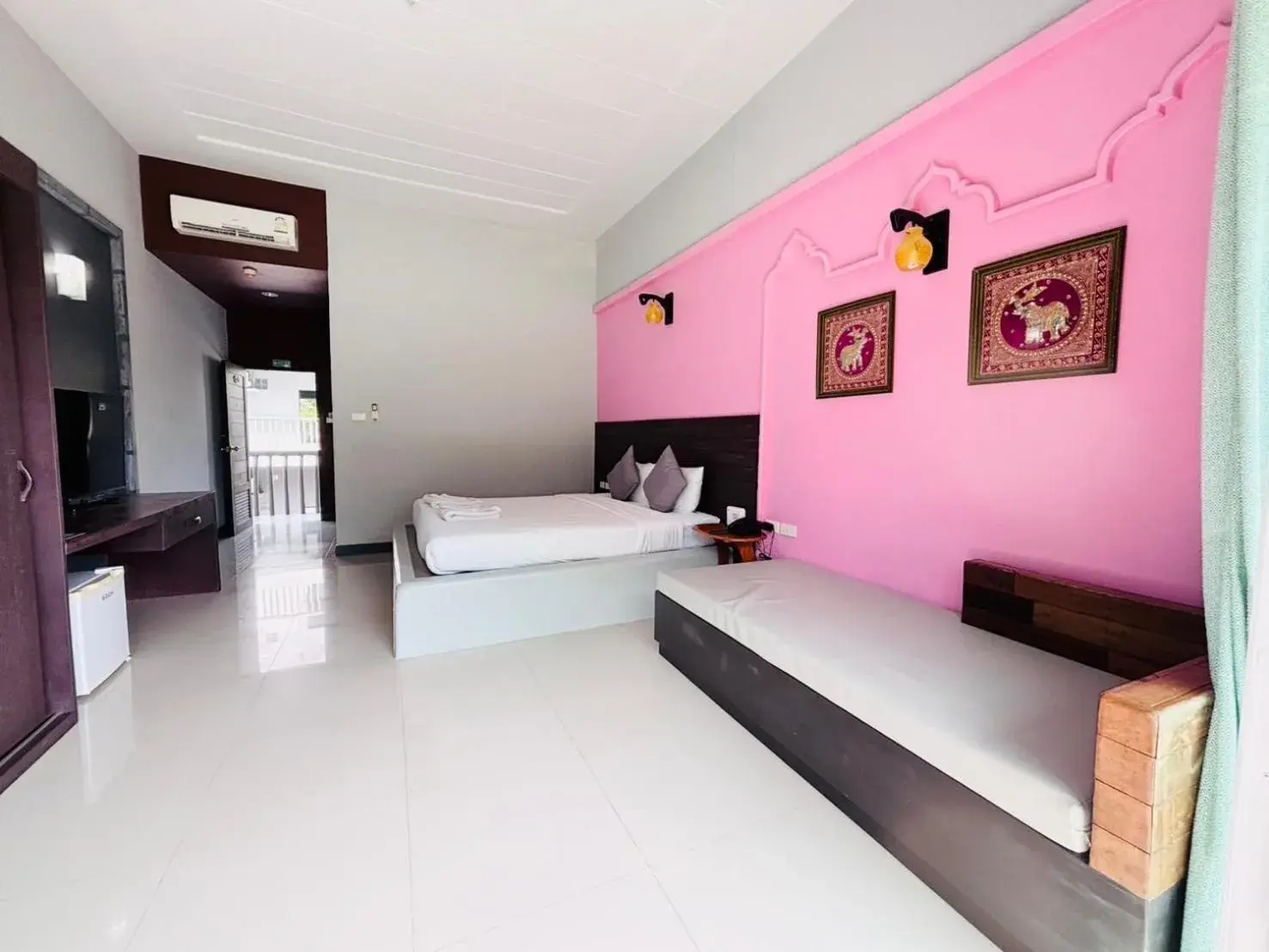 Bedroom, Bed in Arawan Beach Resort Krabi Bedroom, Bed in Arawan Beach Resort Krabi