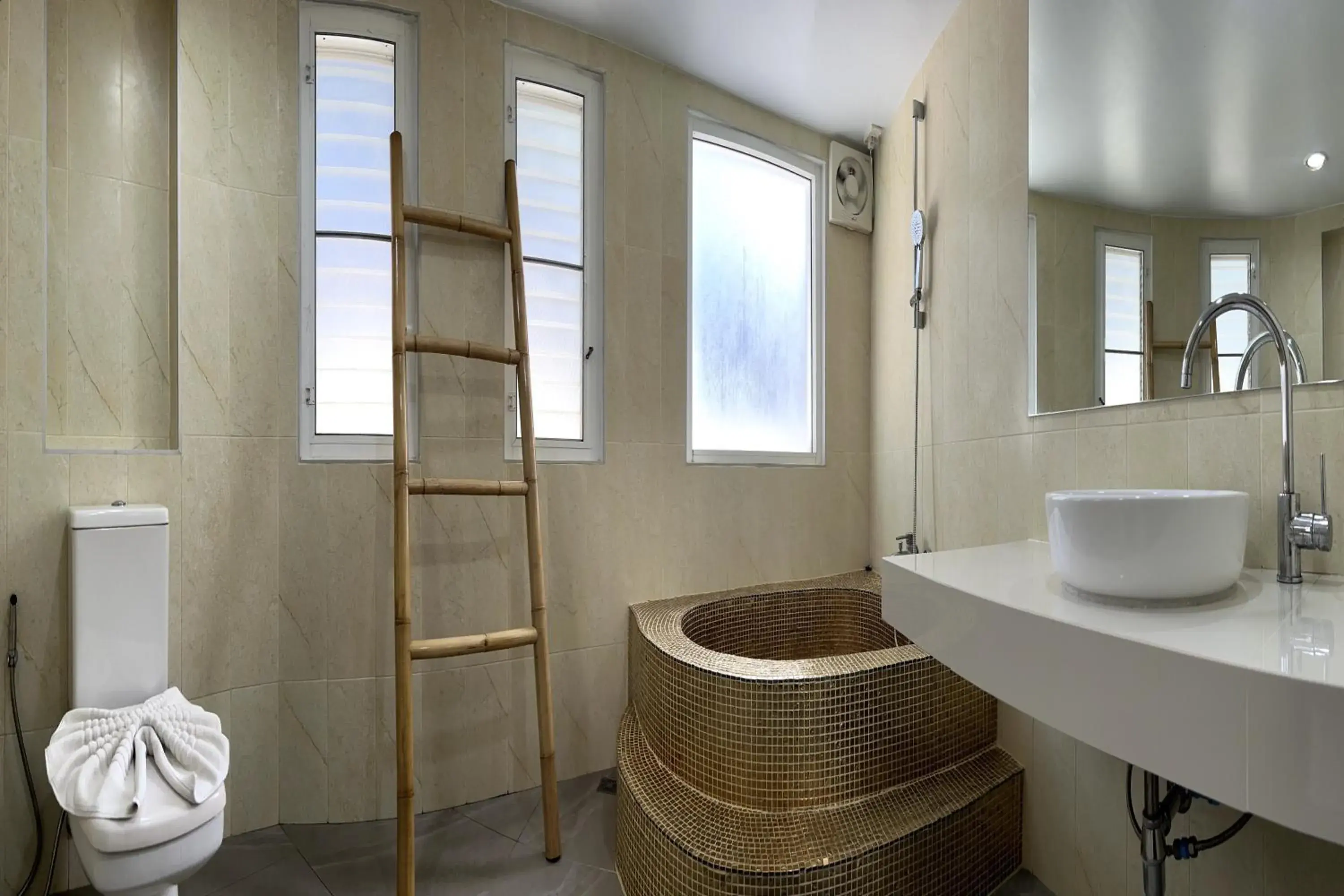 Bathroom in Arawan Beach Resort Krabi Bathroom in Arawan Beach Resort Krabi