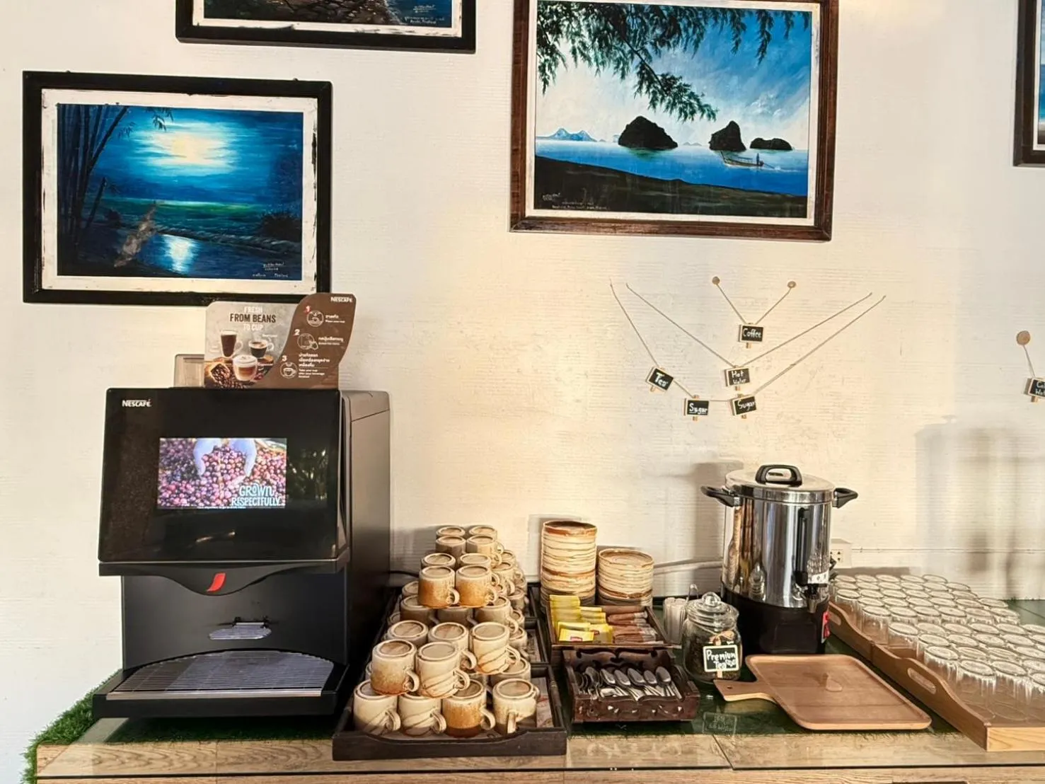 Breakfast in Arawan Beach Resort Krabi