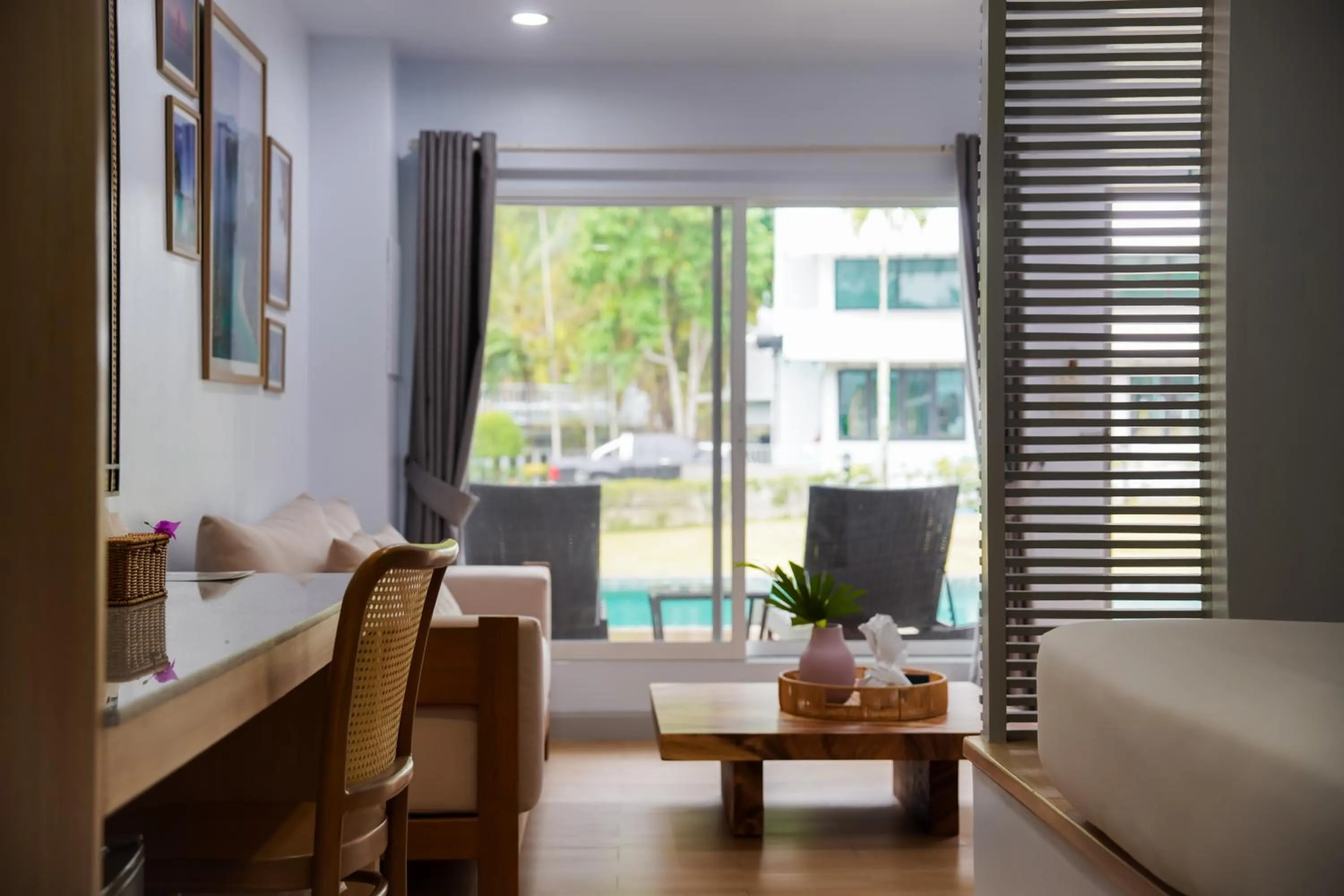 Pool view in Arawan Beach Resort Krabi