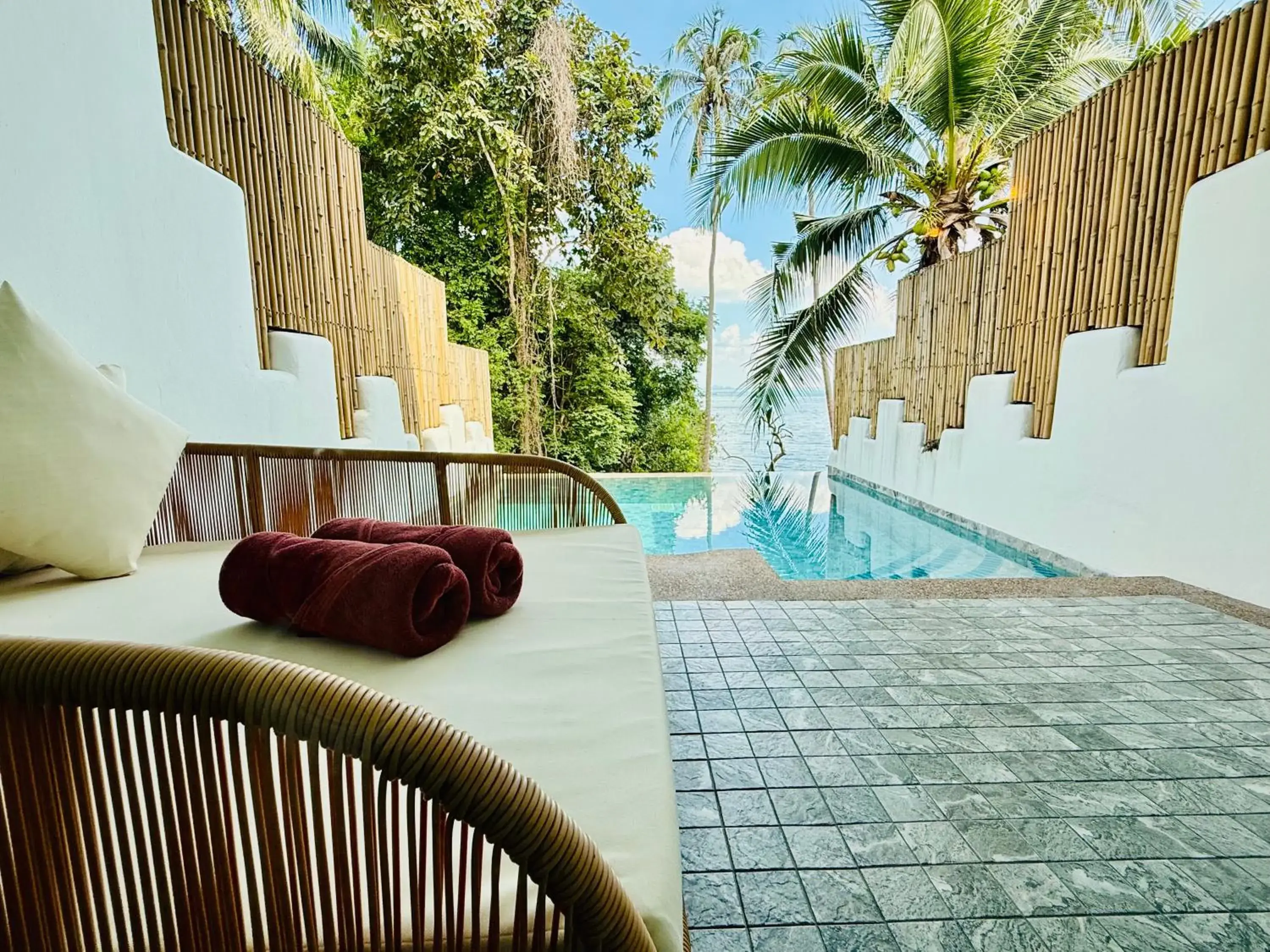 Pool view in Arawan Beach Resort Krabi Pool view in Arawan Beach Resort Krabi