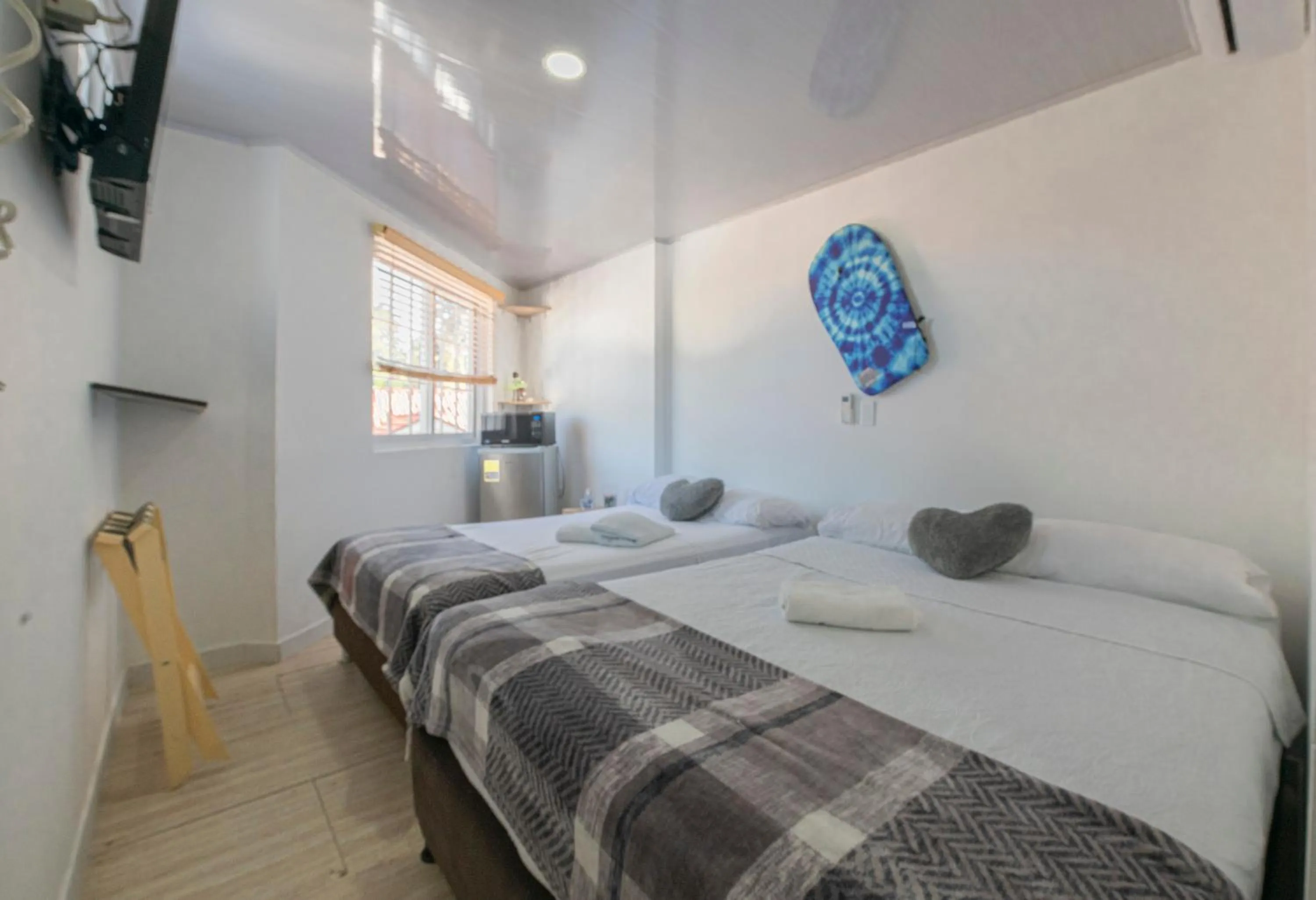 Bed in Hotel Las Lunas