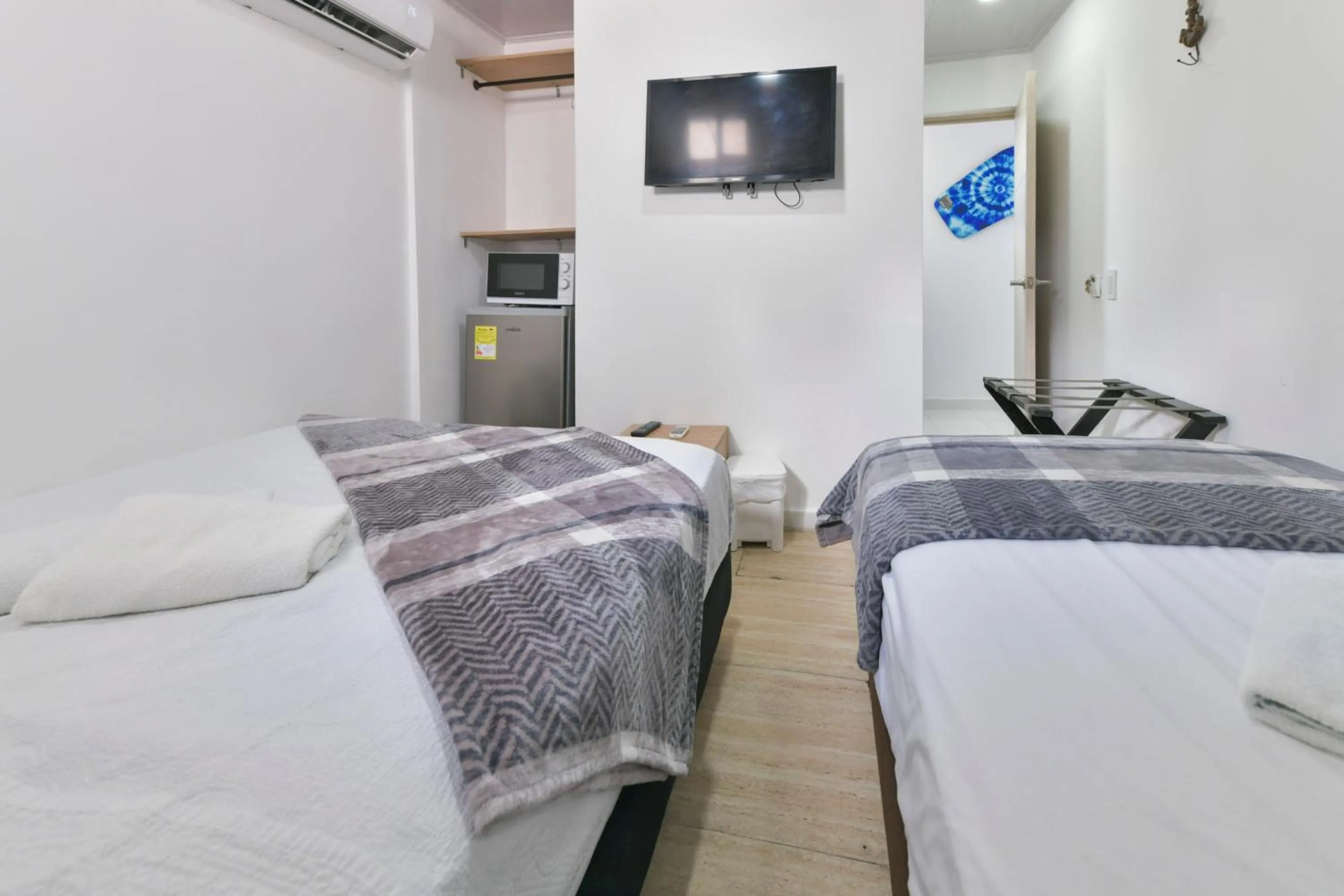 Bed in Hotel Las Lunas