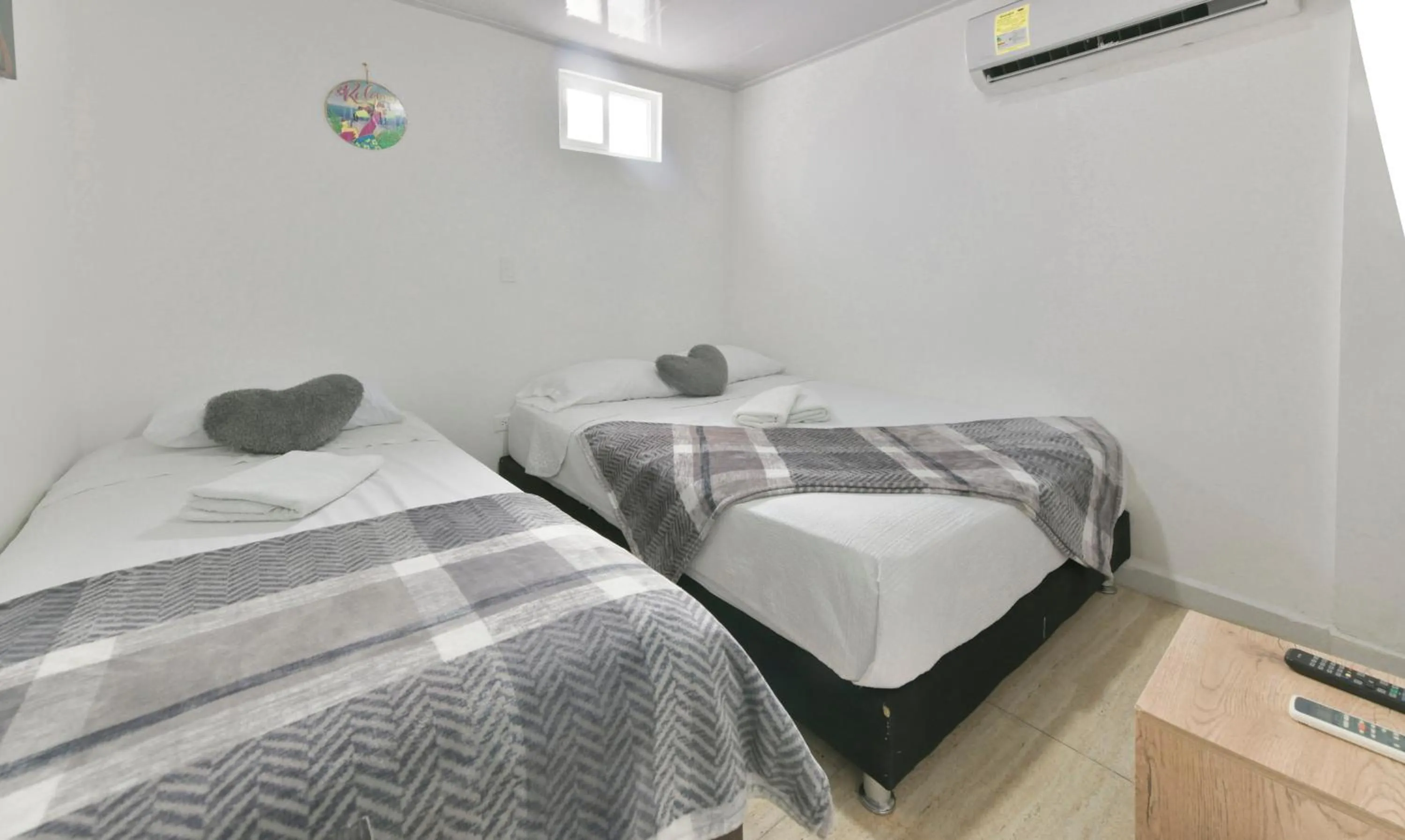 Bed in Hotel Las Lunas