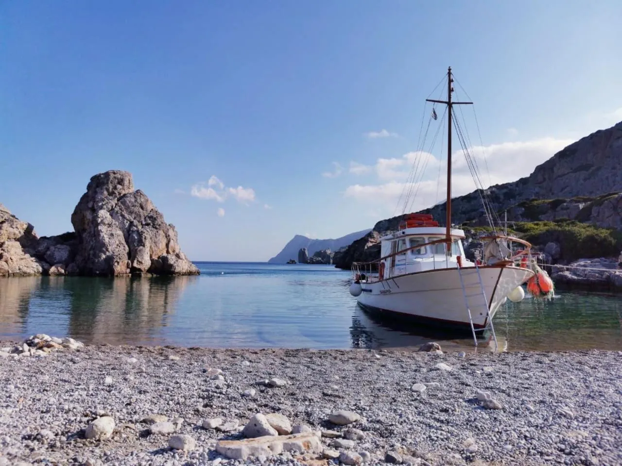 Natural landscape in Nikos Hotel