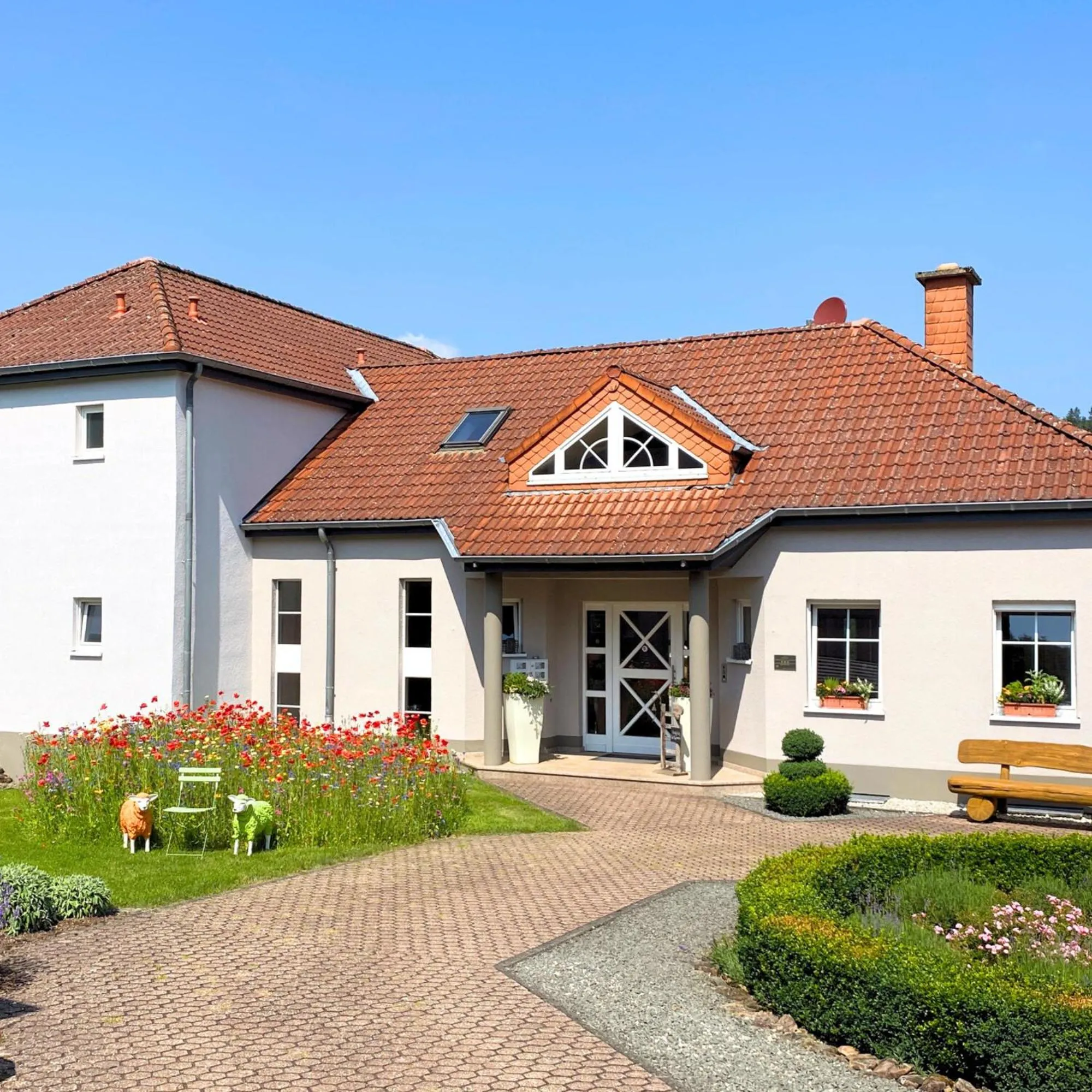Property building in Das Landhaus