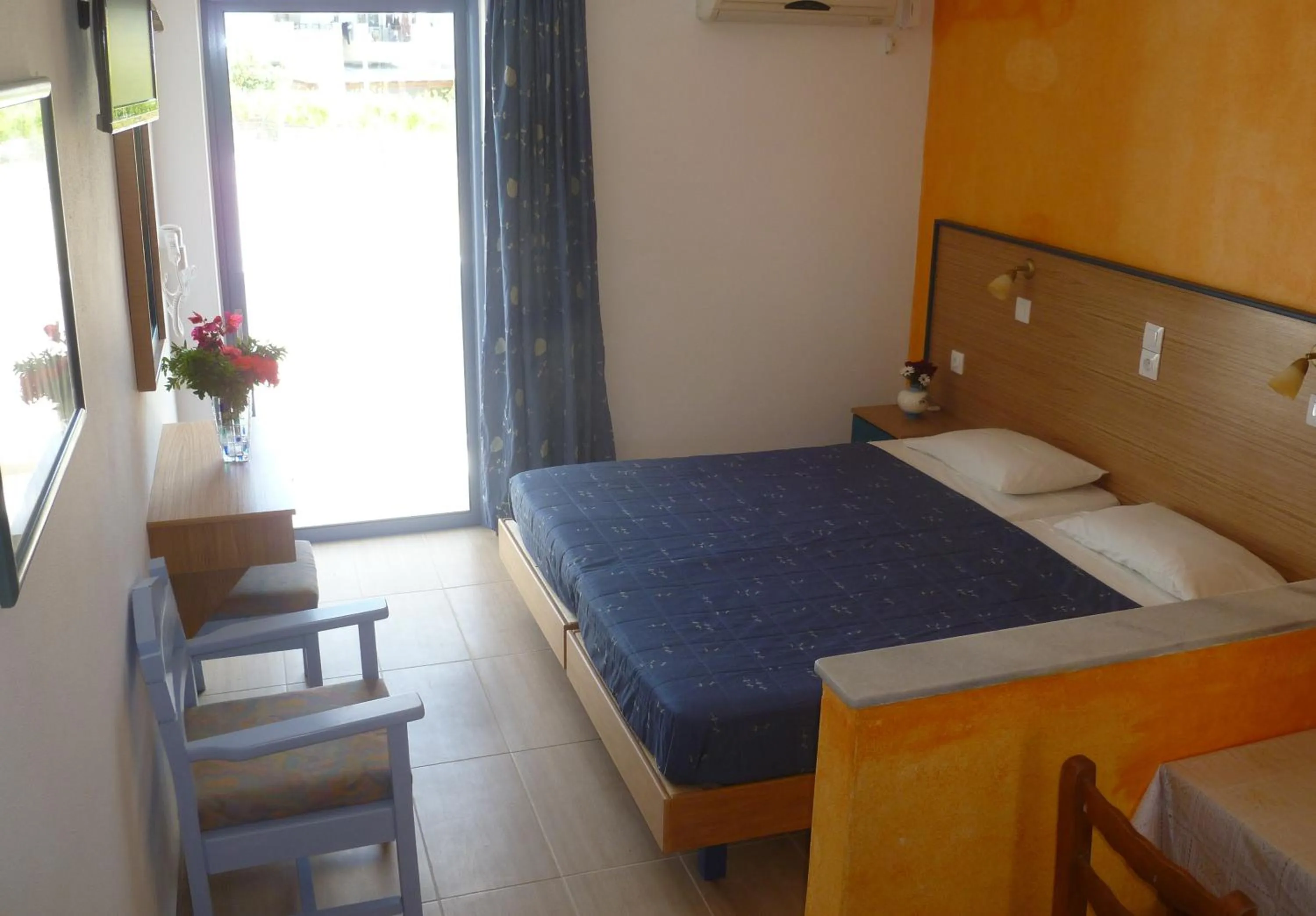 Bedroom, Bed in Paraschos Studios Kos