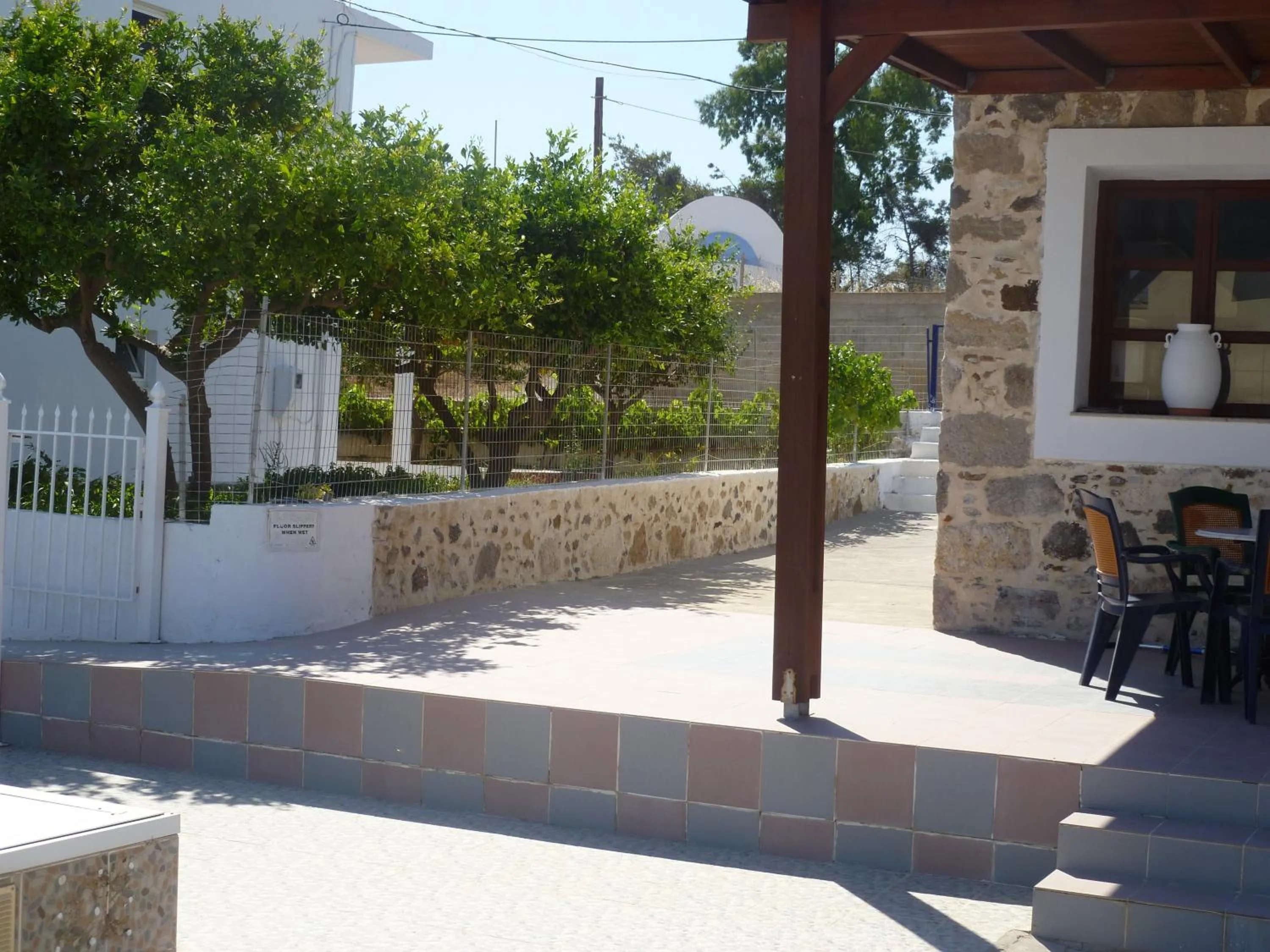 Facade/entrance in Paraschos Studios Kos