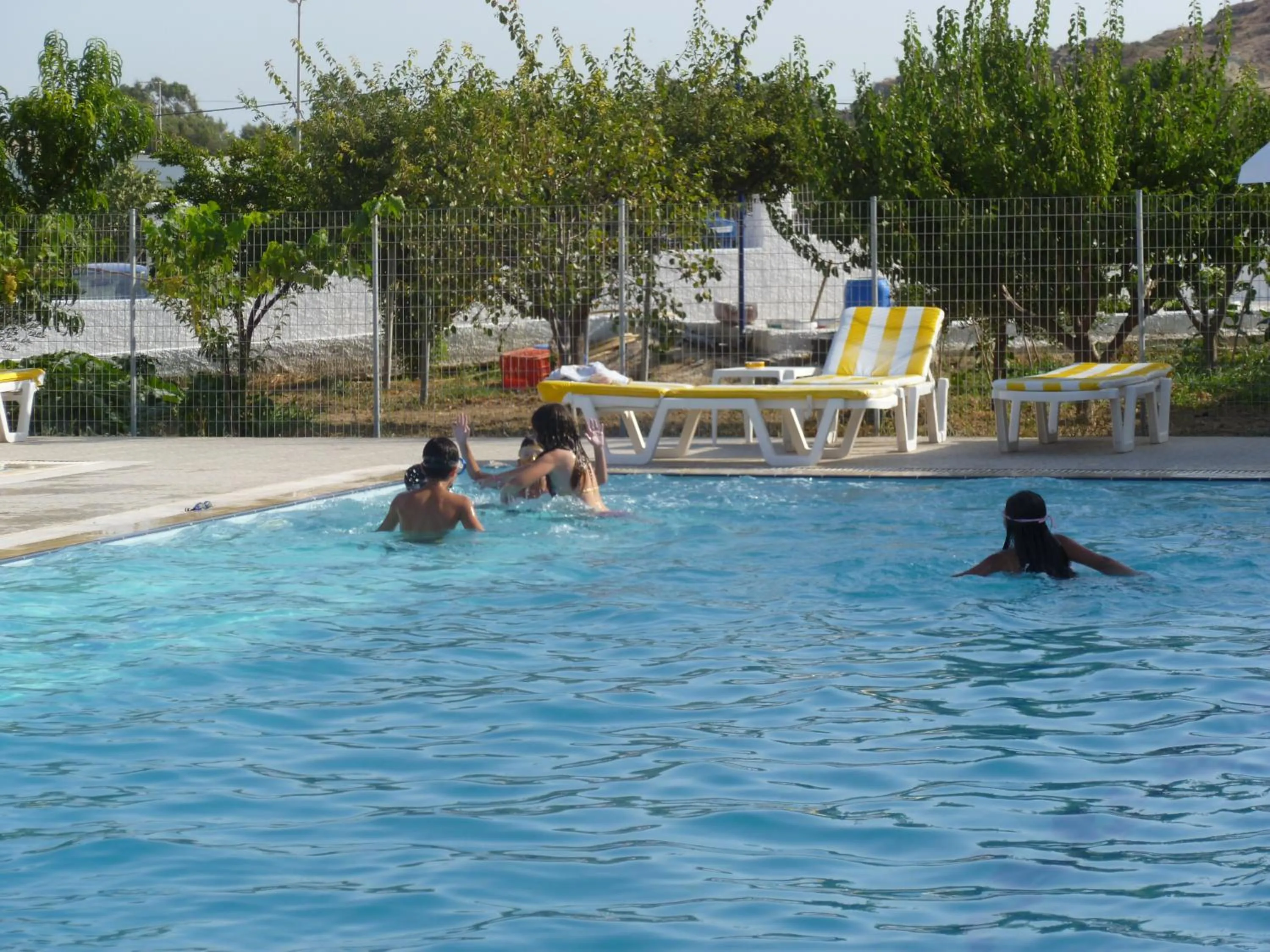 Swimming pool in Paraschos Studios Kos