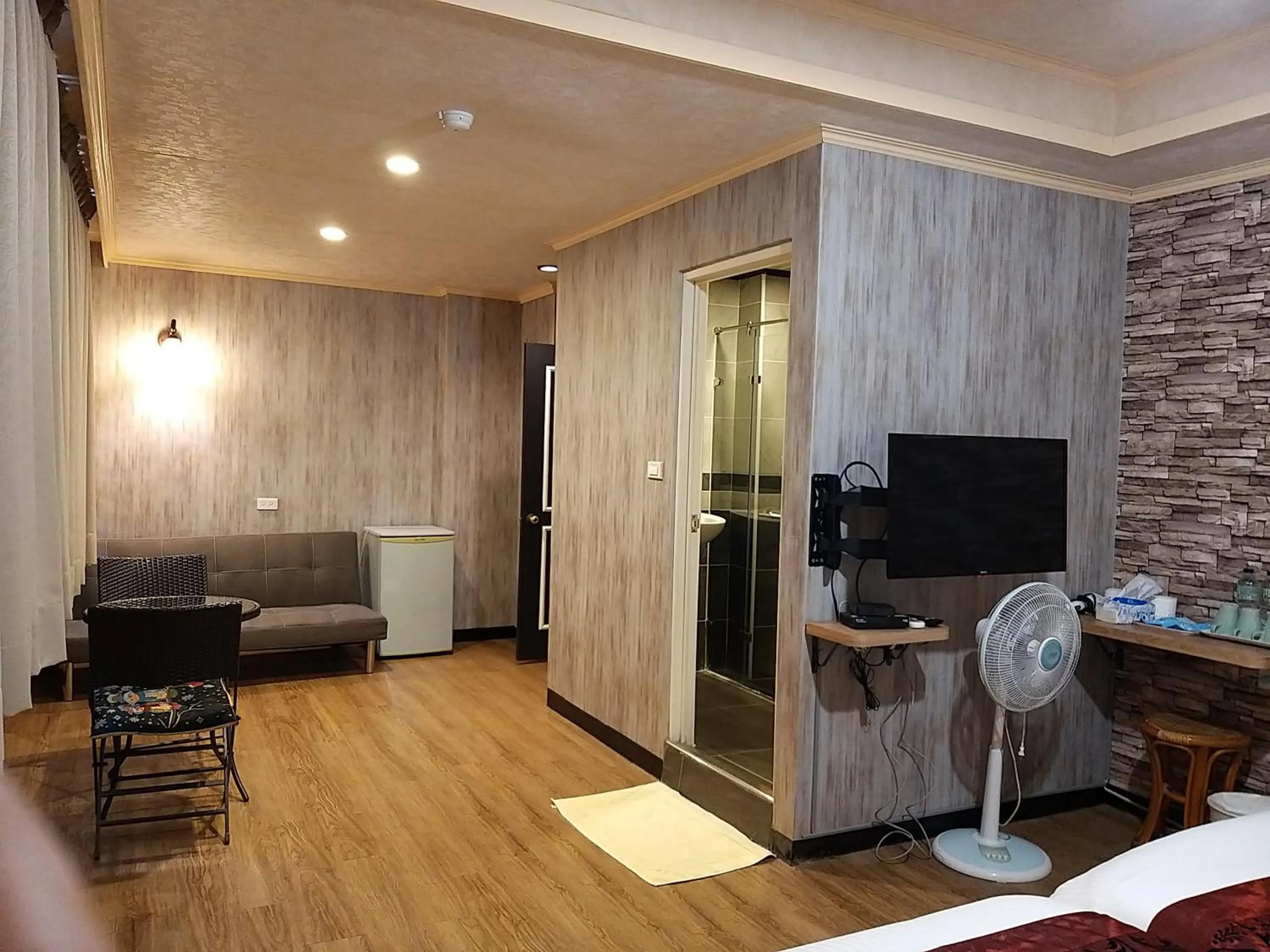 Living room in Guan Lun Hotel