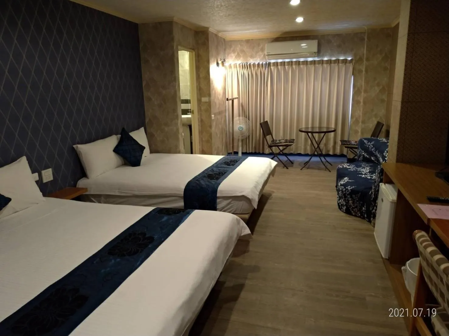 Bed in Guan Lun Hotel
