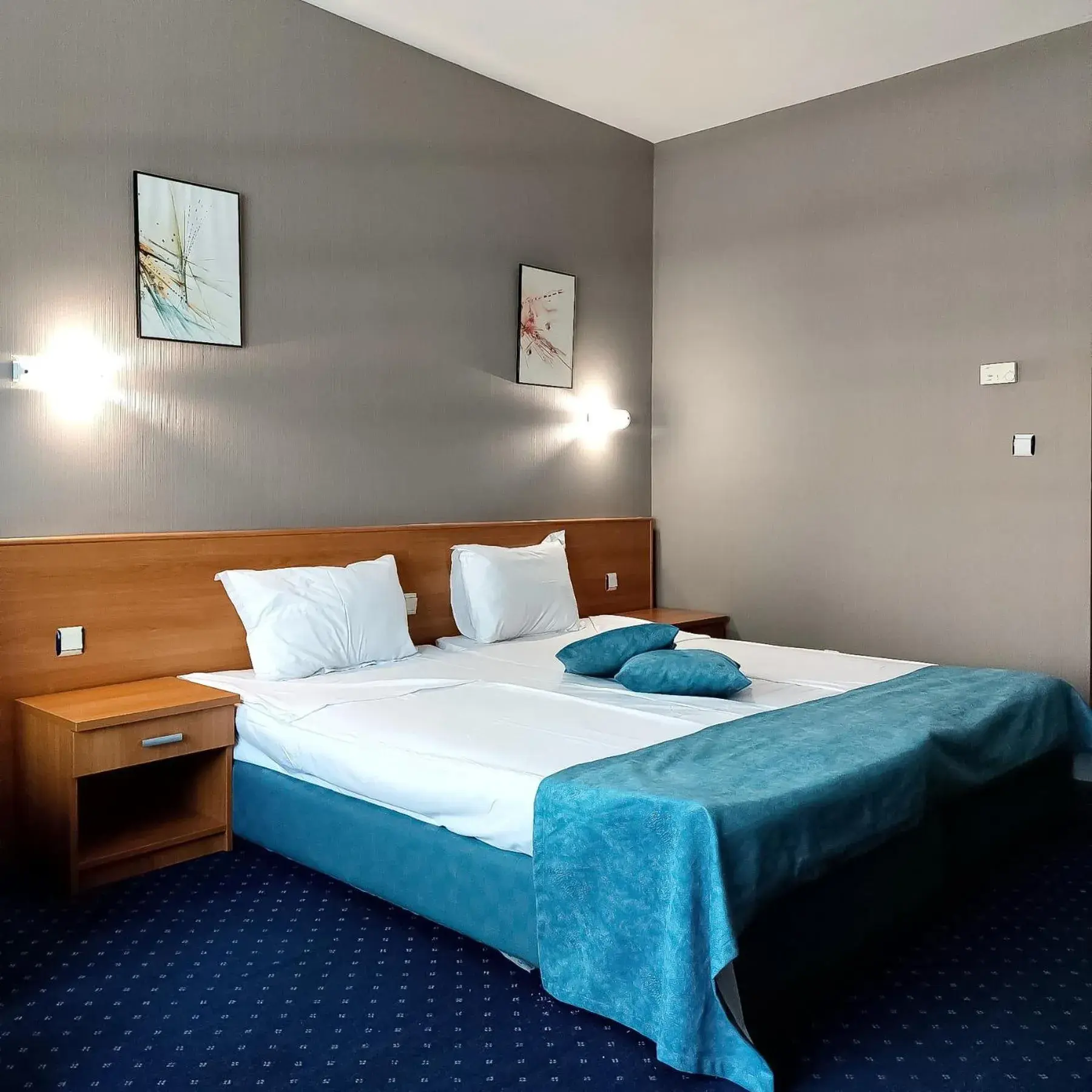 Double or Twin Room (2 Adults + 1 Child) in Aquamarine Hotel - All Inclusive Double or Twin Room (2 Adults + 1 Child) in Aquamarine Hotel - All Inclusive