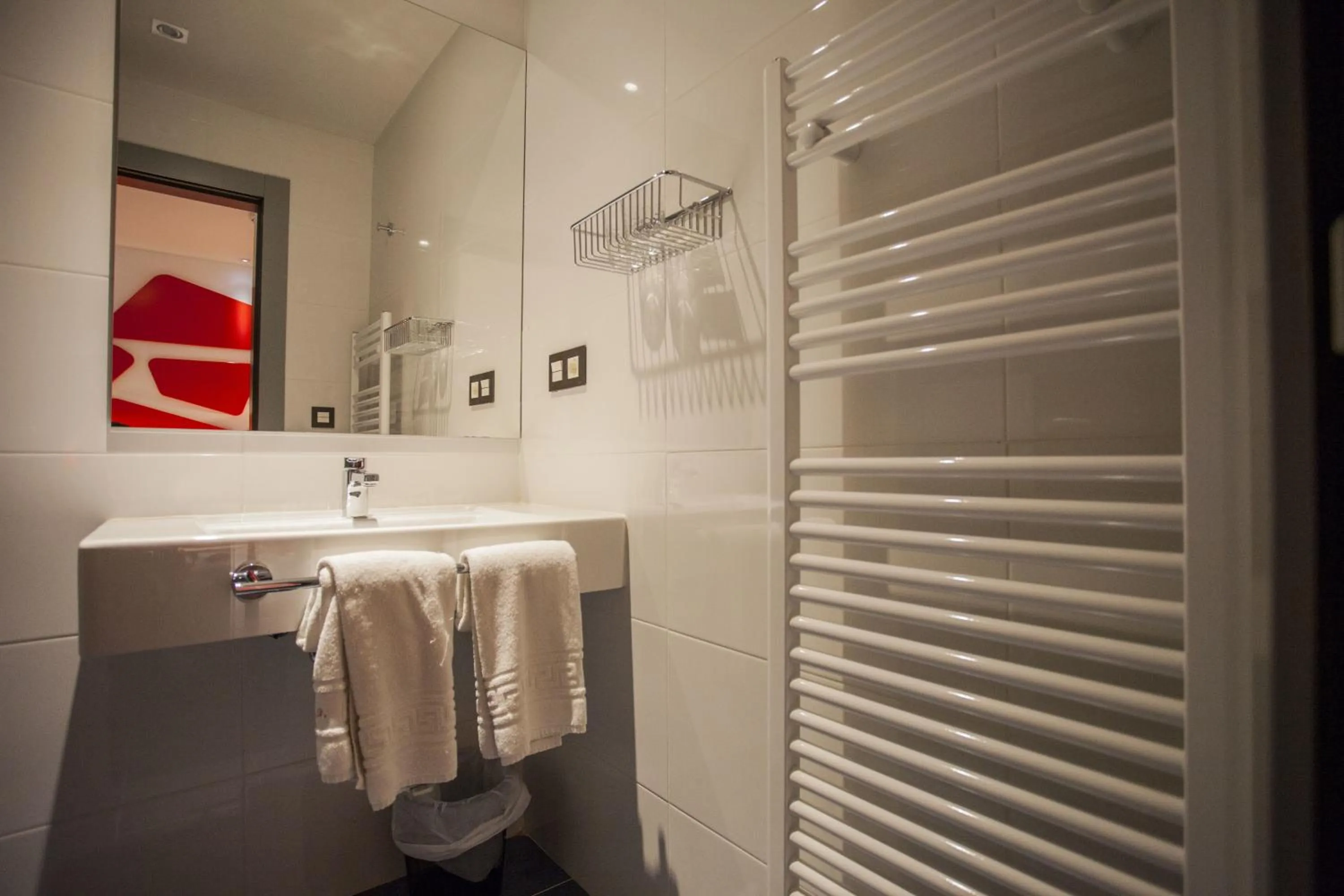 Bathroom in Hostal Barcelona