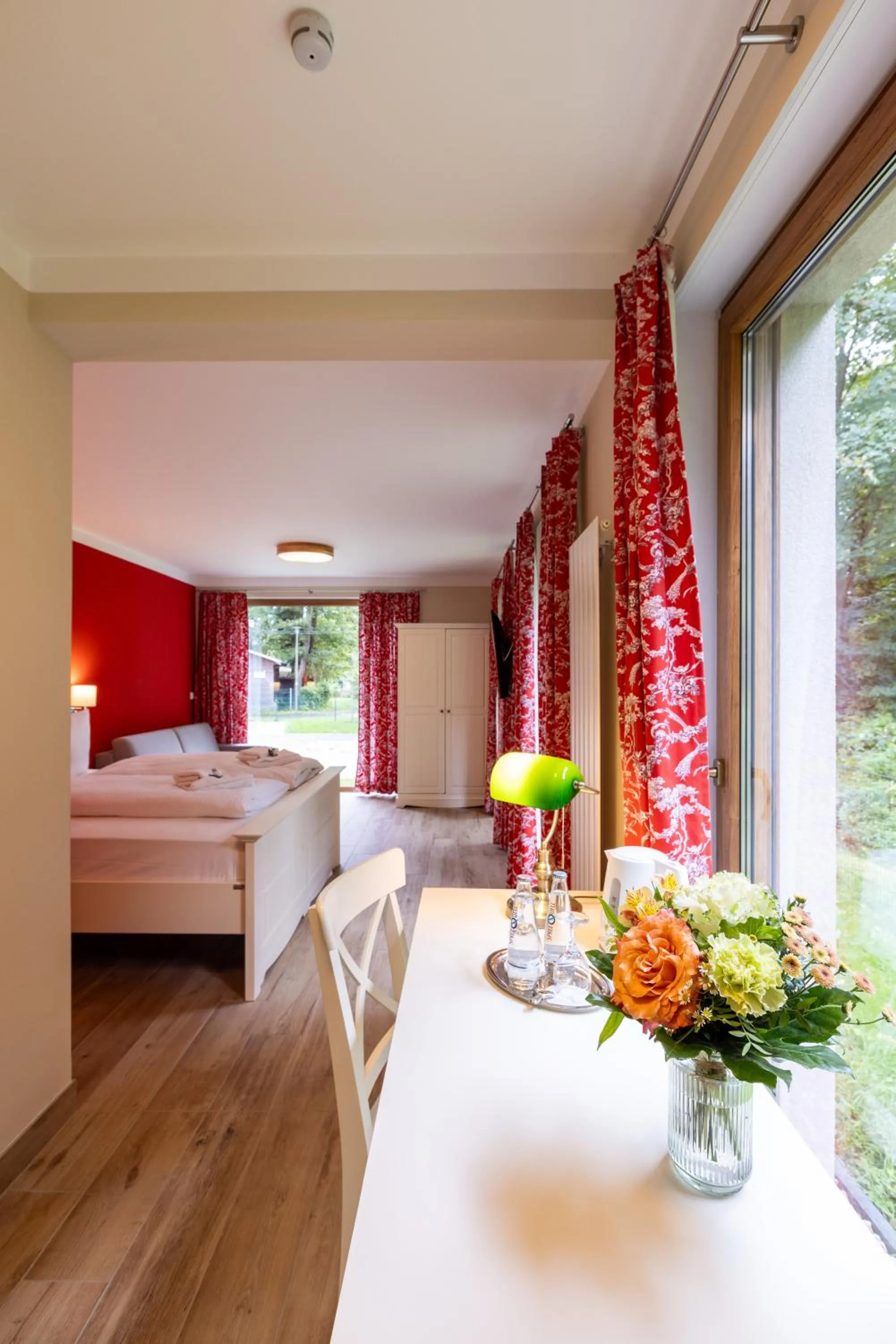 Bed in Café Wildau Hotel & Restaurant am Werbellinsee