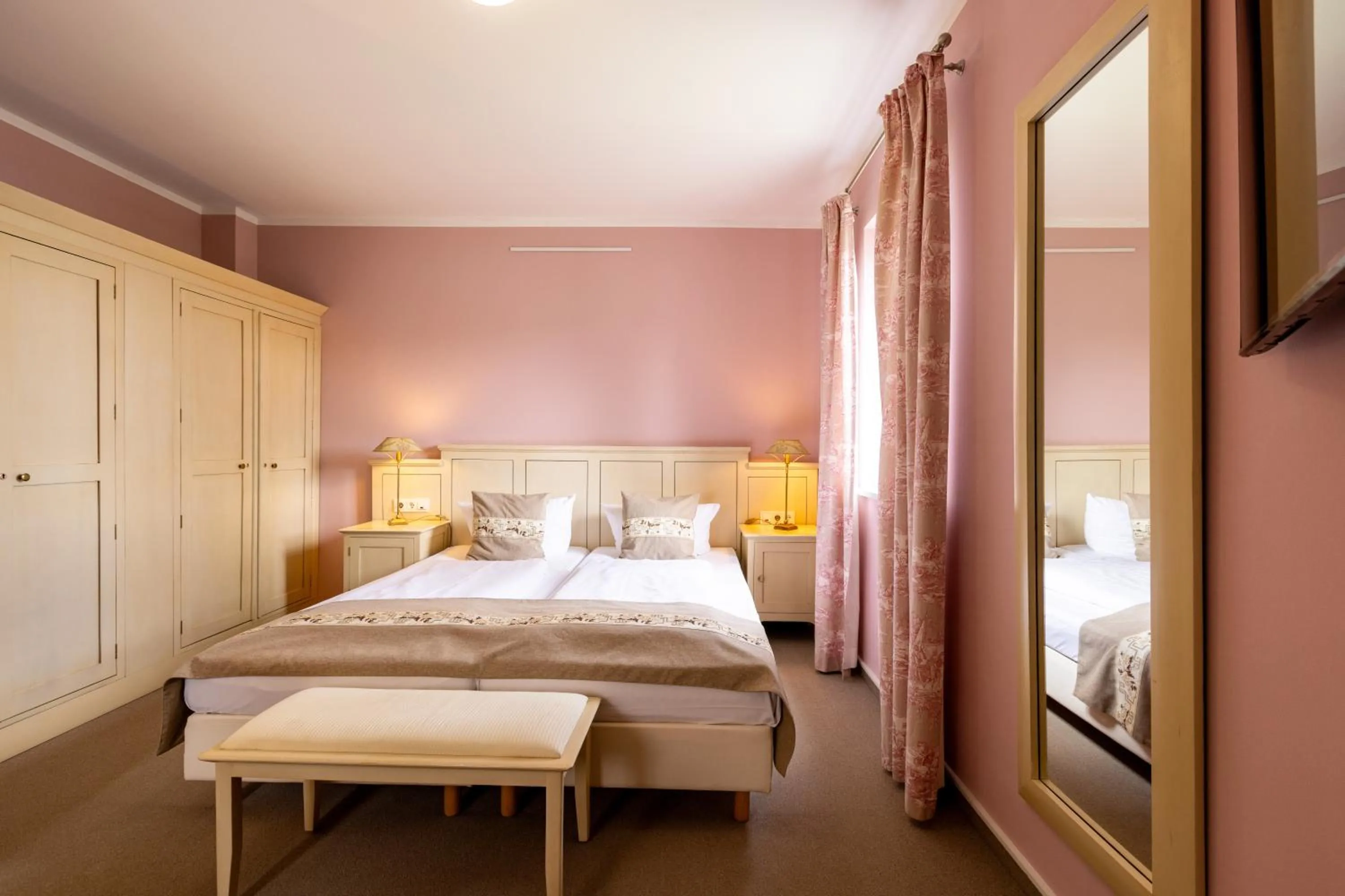 Bed in Café Wildau Hotel & Restaurant am Werbellinsee