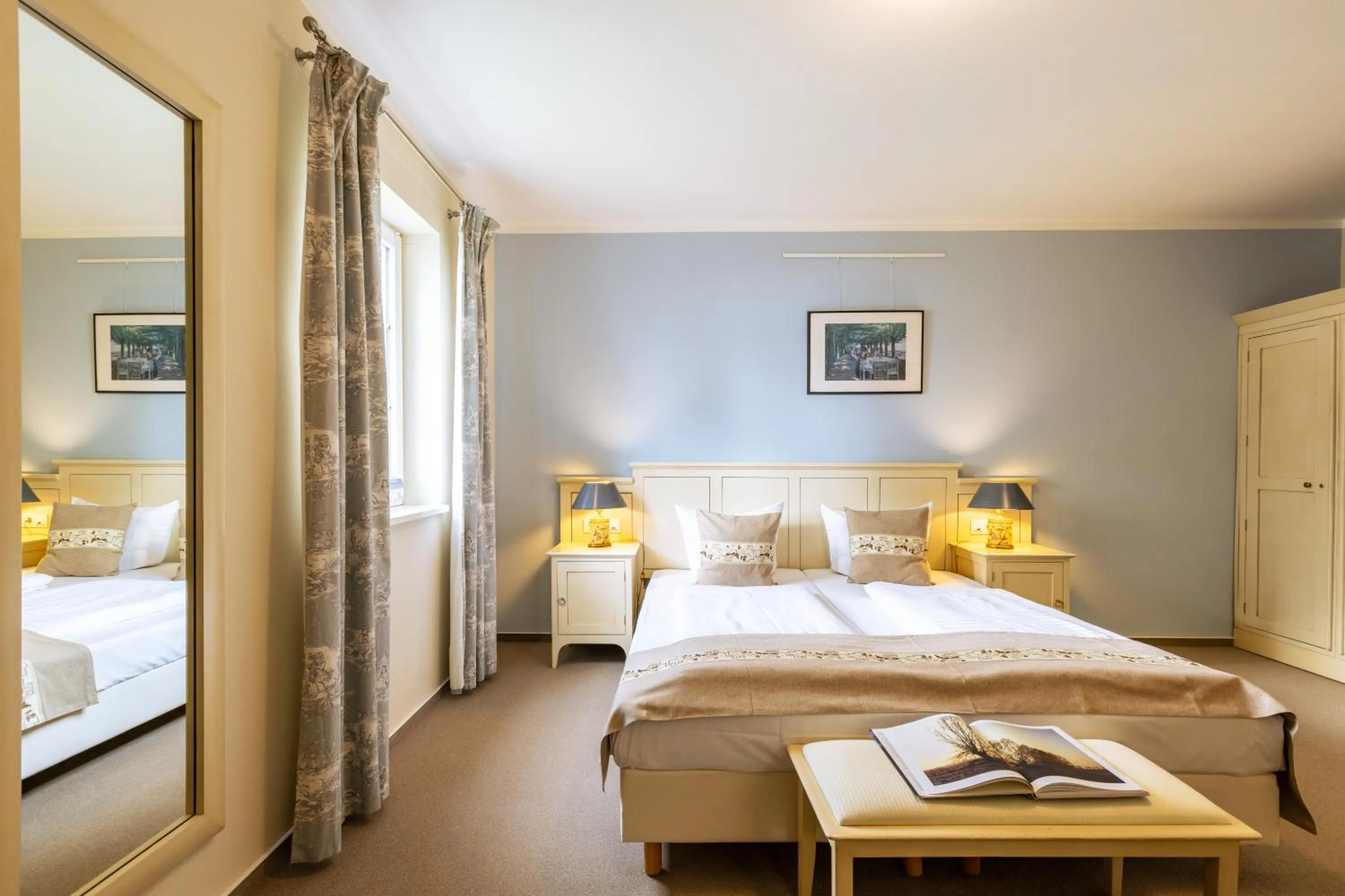 Bed in Café Wildau Hotel & Restaurant am Werbellinsee