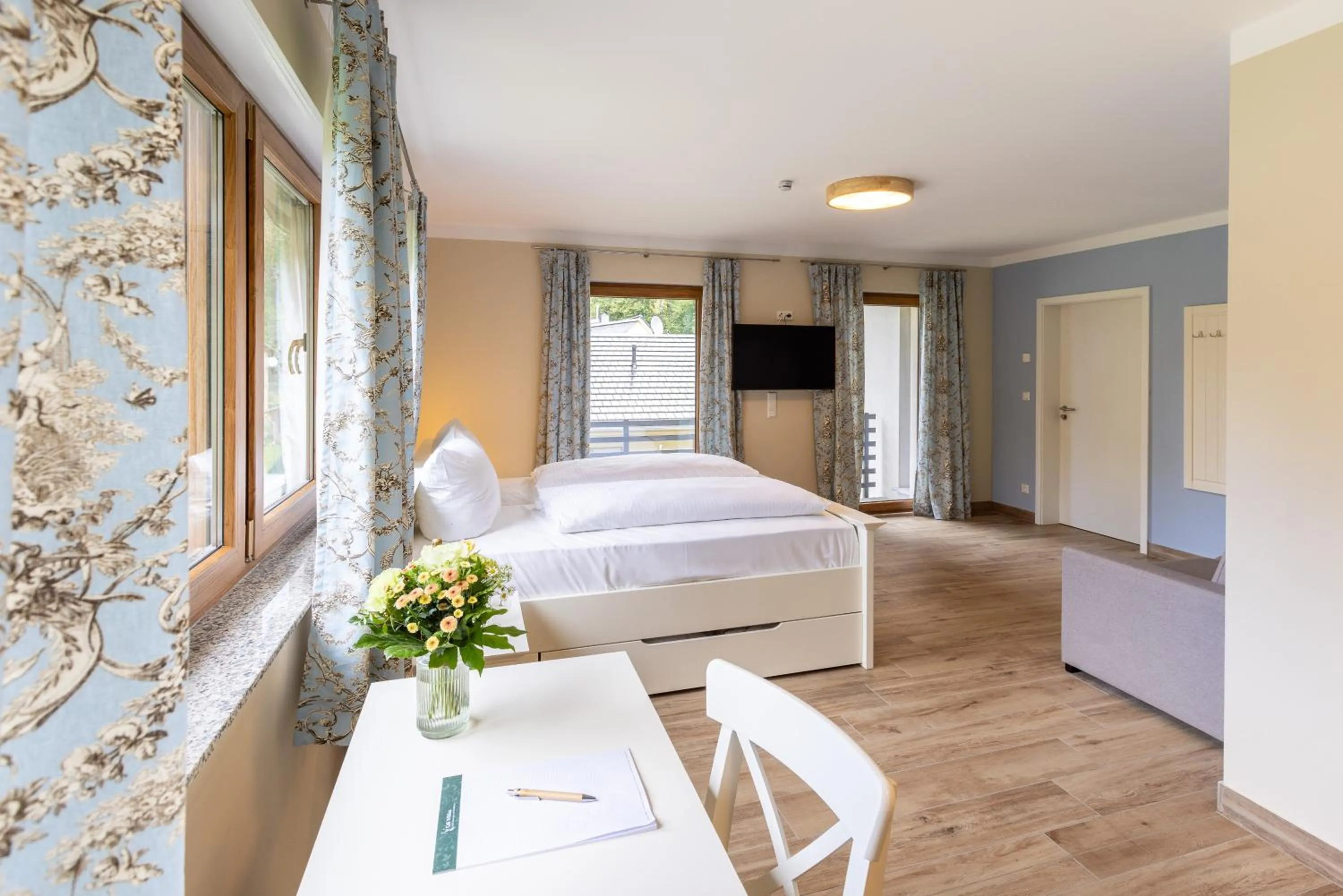 Bed in Café Wildau Hotel & Restaurant am Werbellinsee